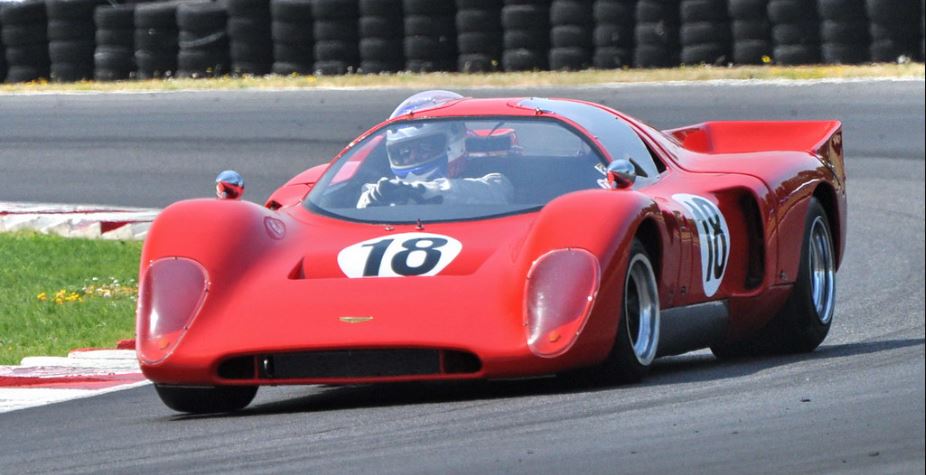 Una Chevron B16 del 1969 dotata della "Gurney Bubble"