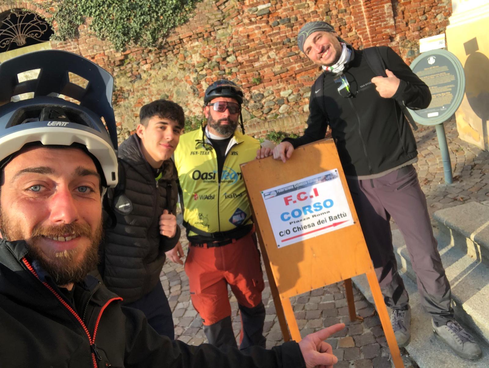 Corso FCI istruttori. Martino, Chiaravallotti, Pungitore, Massone 