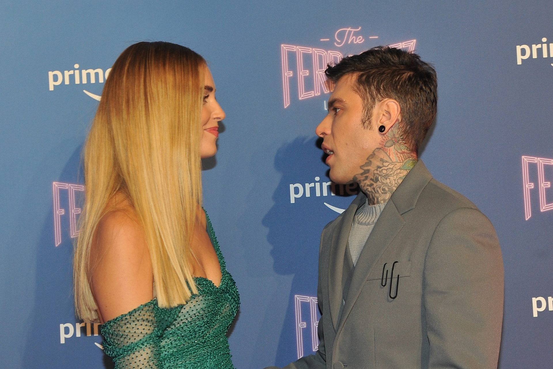 Chiara Ferrgni con Fedez