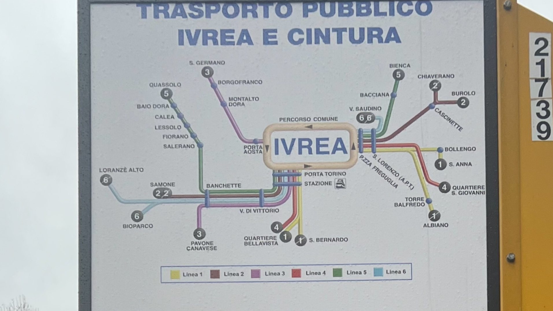 i pannelli della conurbazione di ivrea