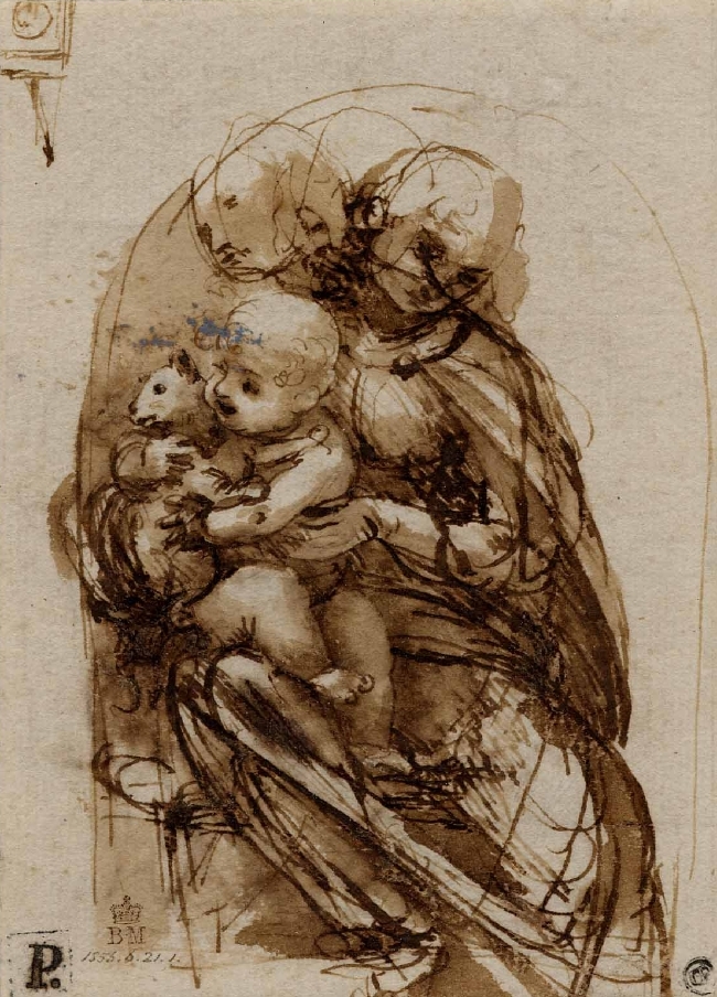 Un disegno di Leonardo da Vinci