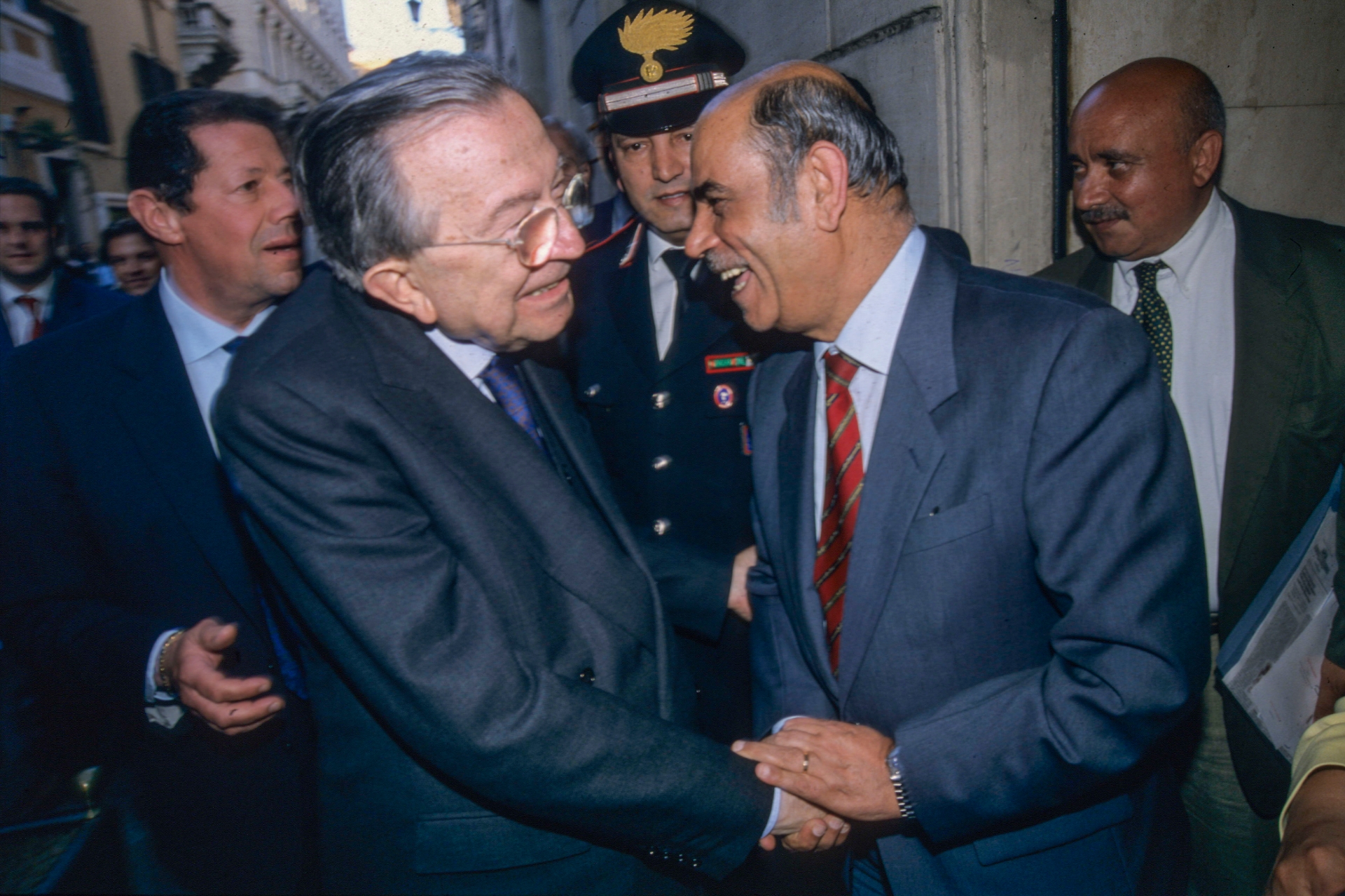Giulio Andreotti e Renato Altissimo