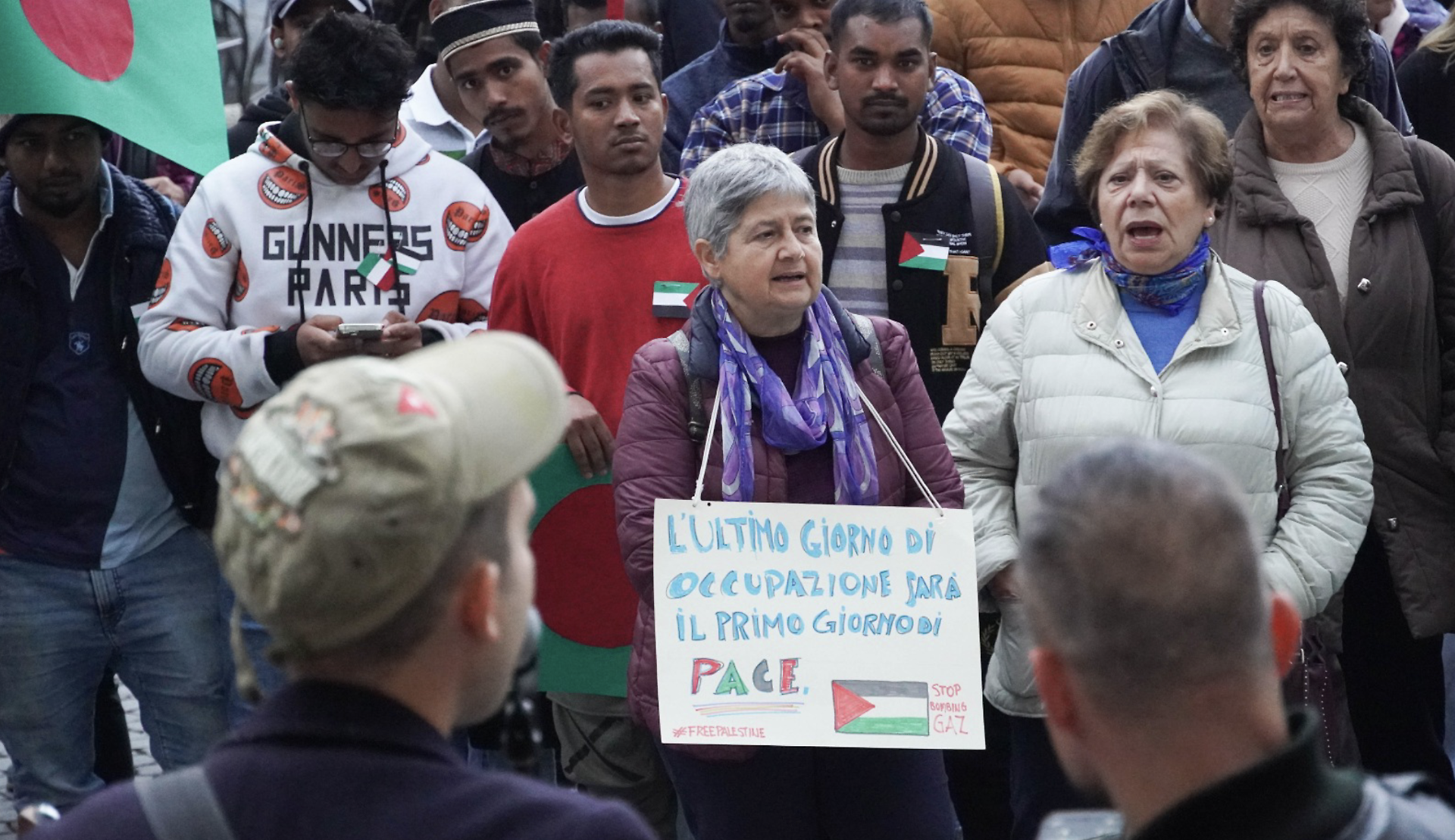 IN foto, al centro, Cadigia Perini
