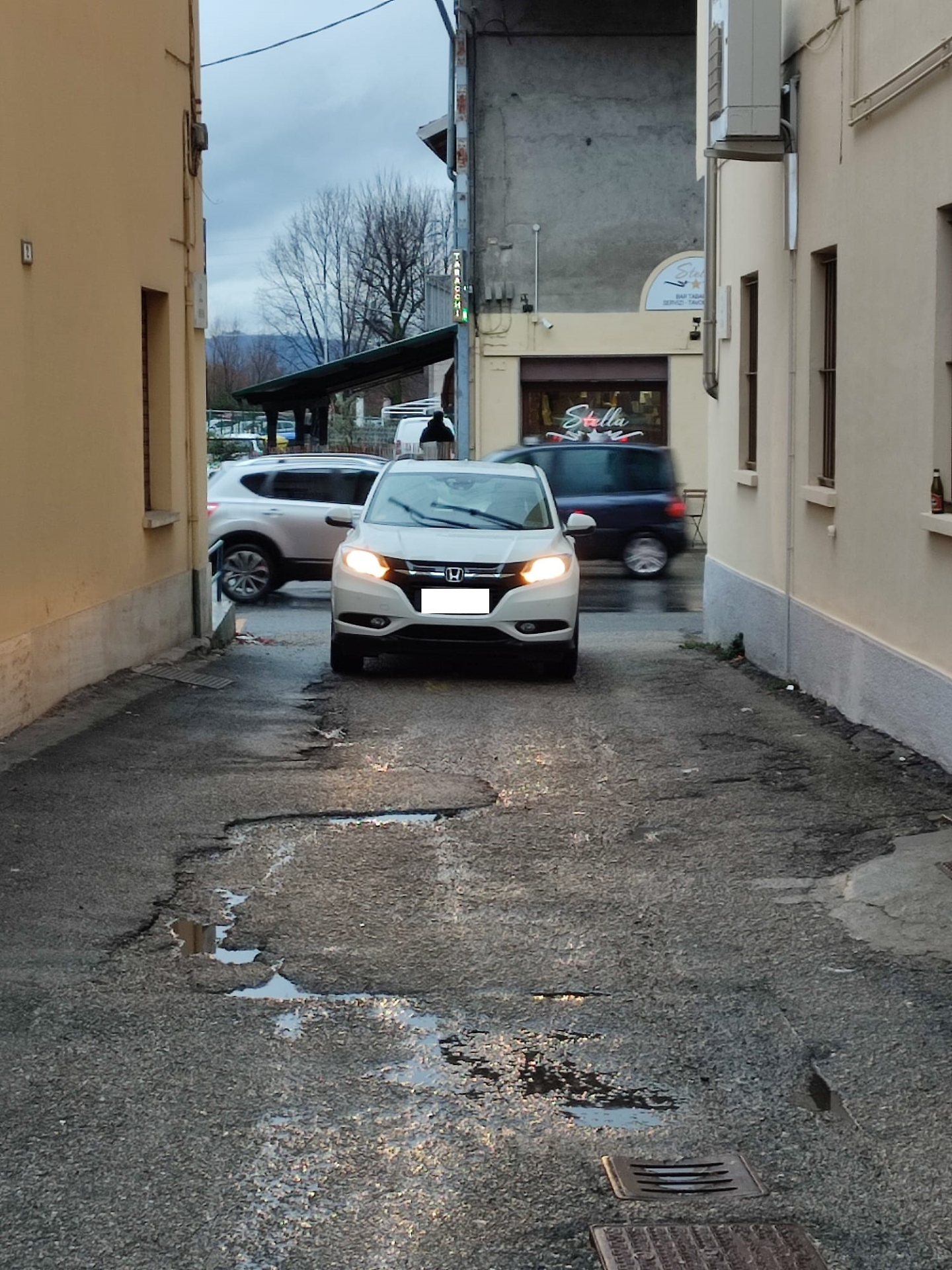 Ingresso in via Oropa