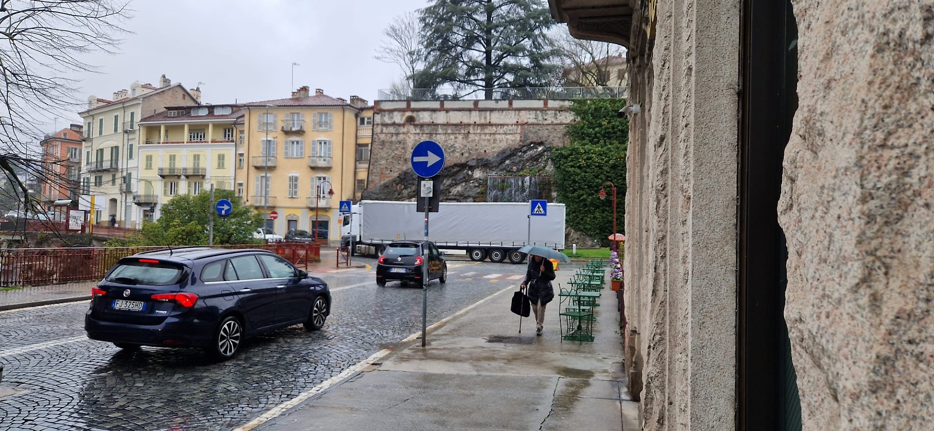 Scena in centro a Ivrea