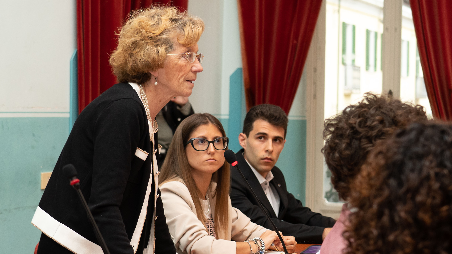 Barbara Manucci in consiglio comunale