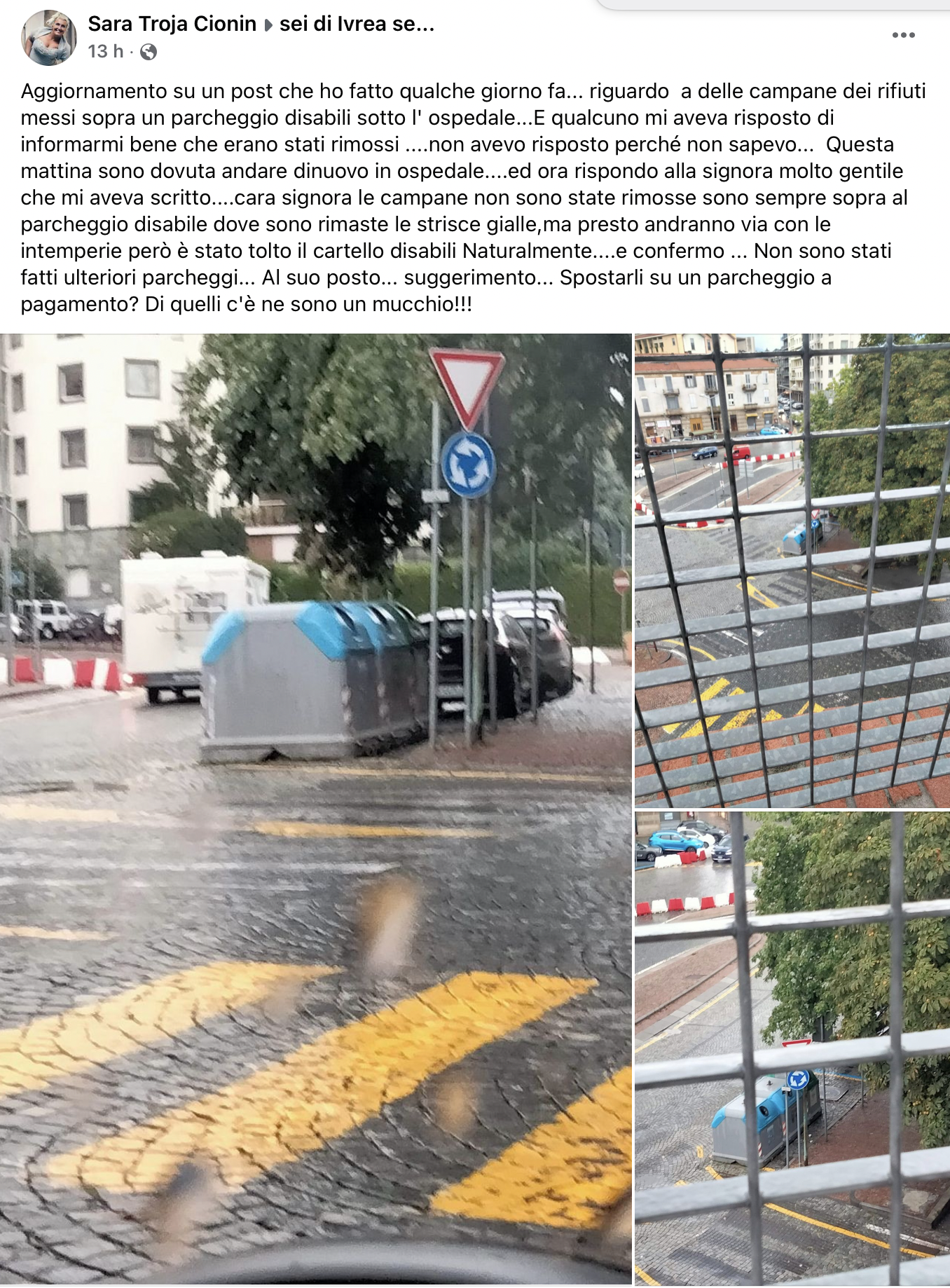 disabili parcheggio