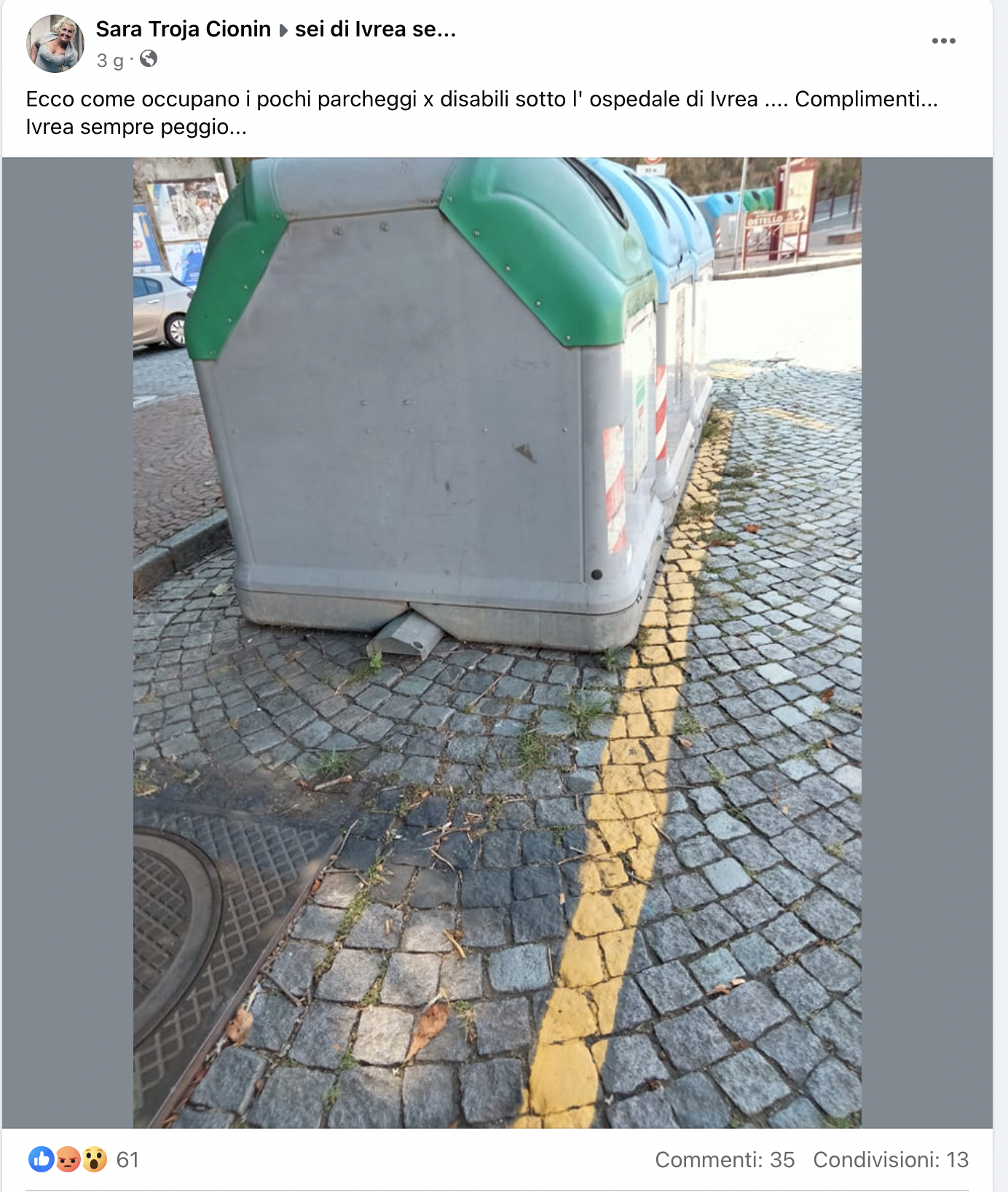 parcheggi disabili