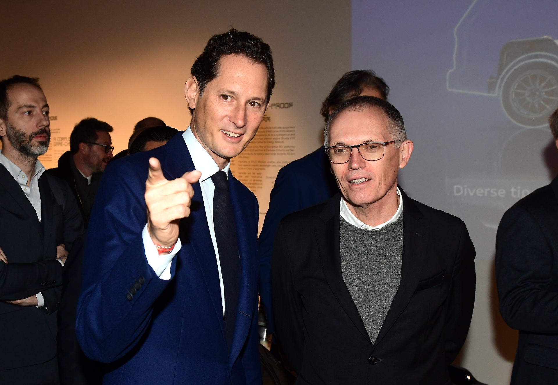 Tavares con Elkann
