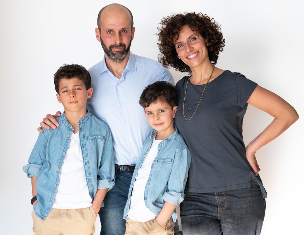 La famiglia al completo