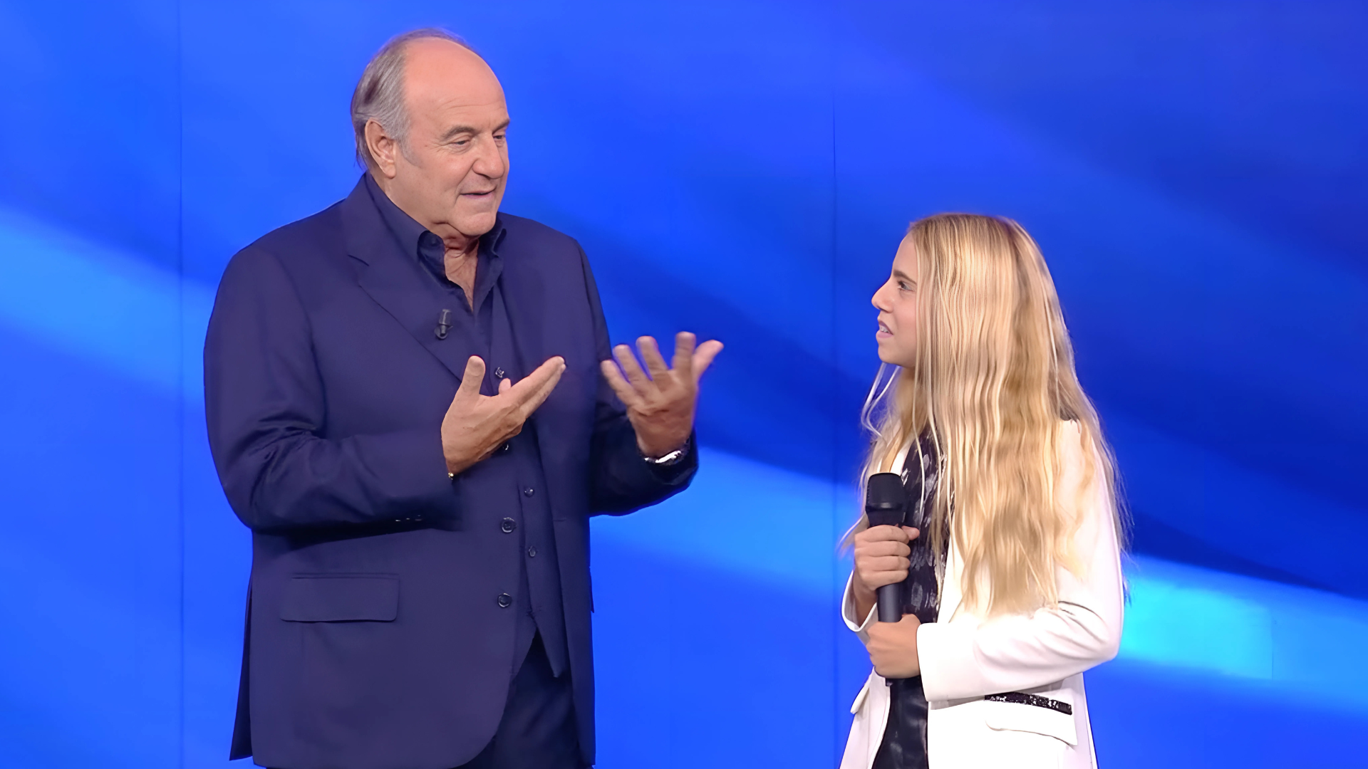 Sofia Tarantino e Gerry Scotti