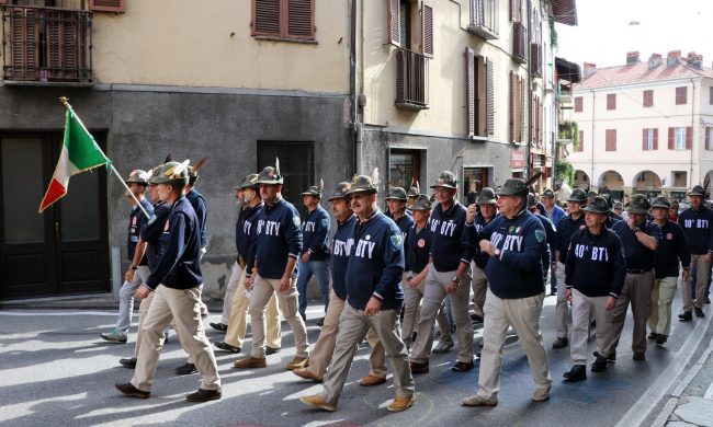 Alpini in sfilata