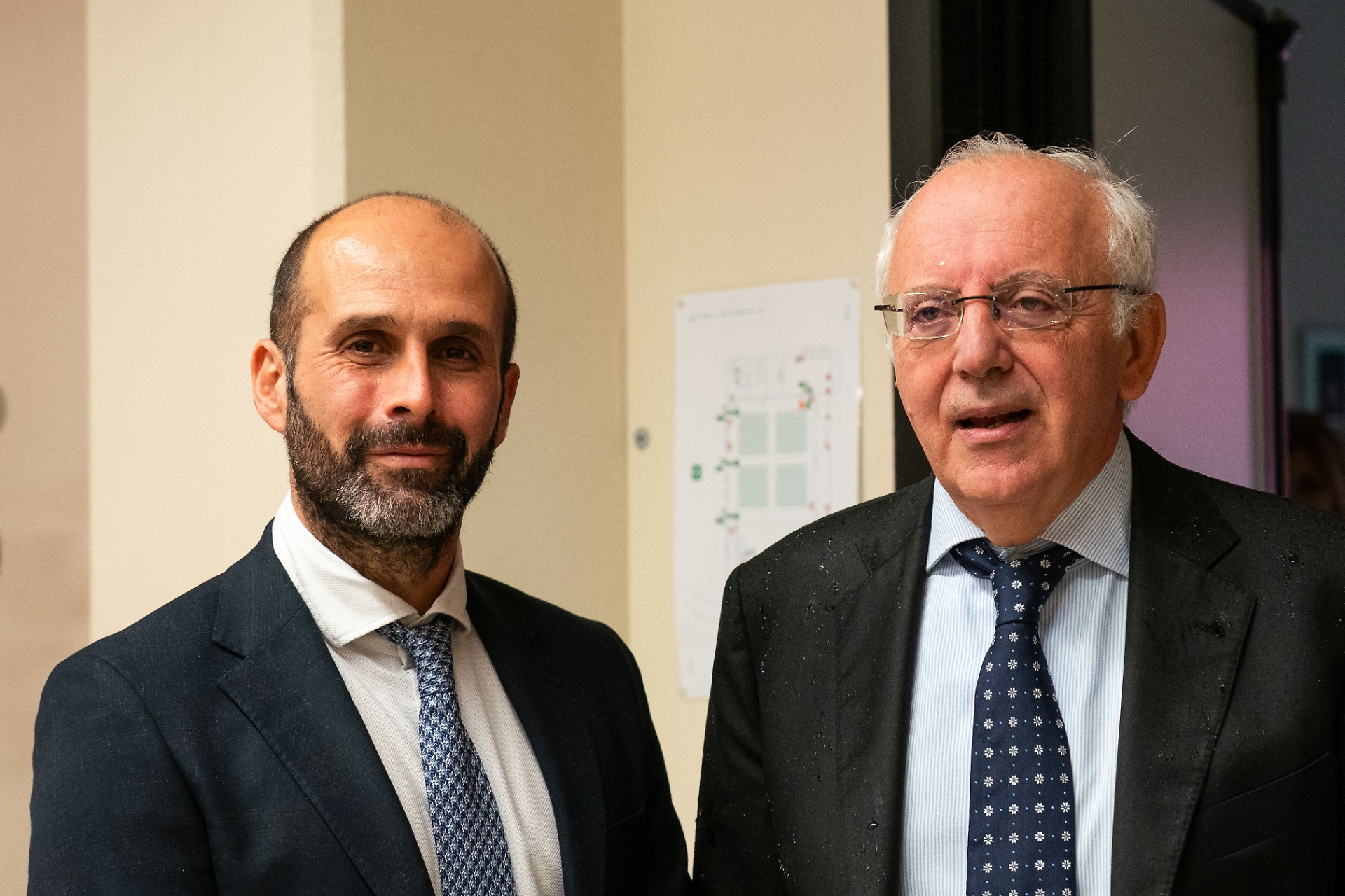 Matteo Chiantore con il Prefetto