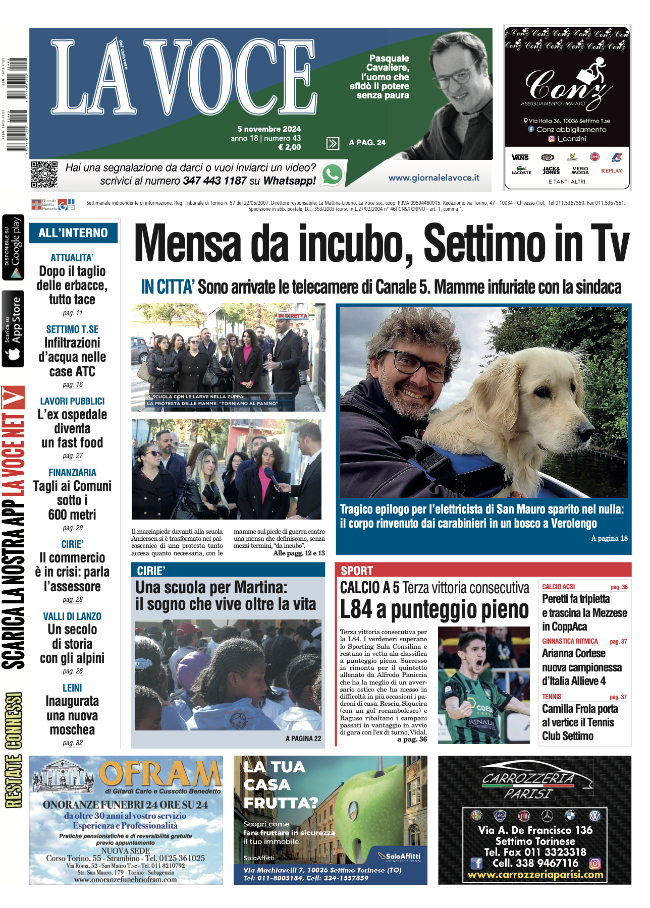 prima pagina