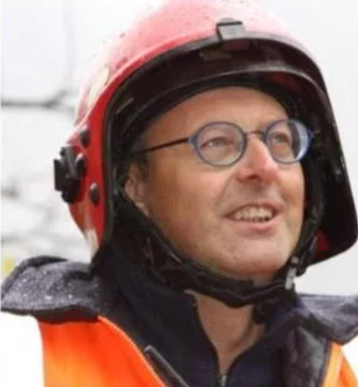 Roberto Scalafiotti oggi è presidente della Protezione civile di San Raffaele Cimena.