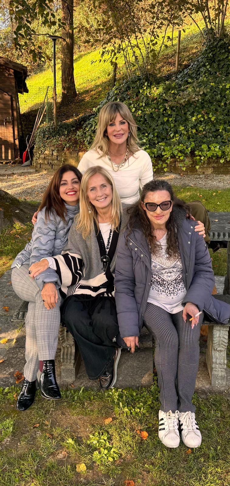Clara Marta con Filomena Lamberti.