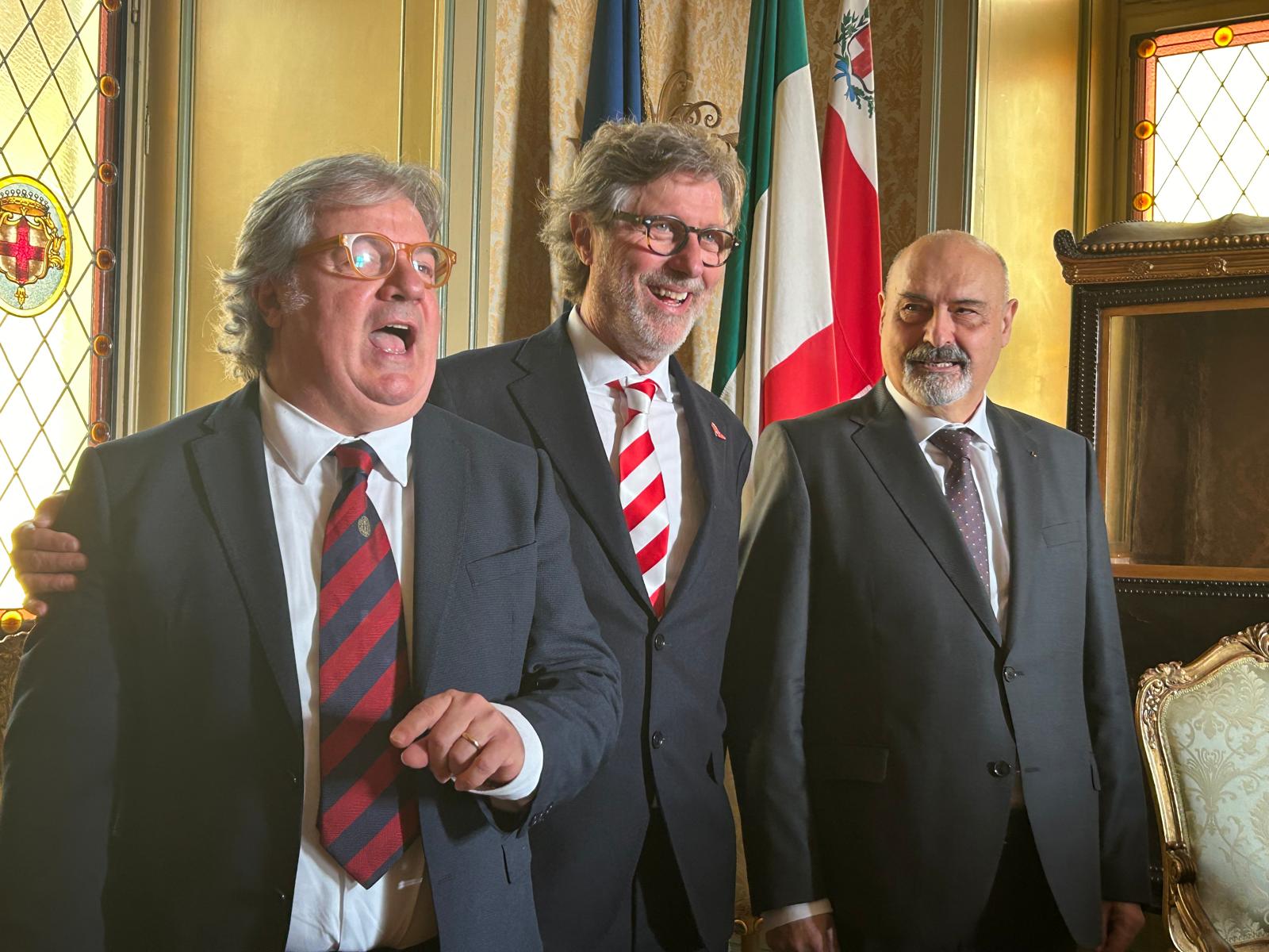 i tre personaggi maschili