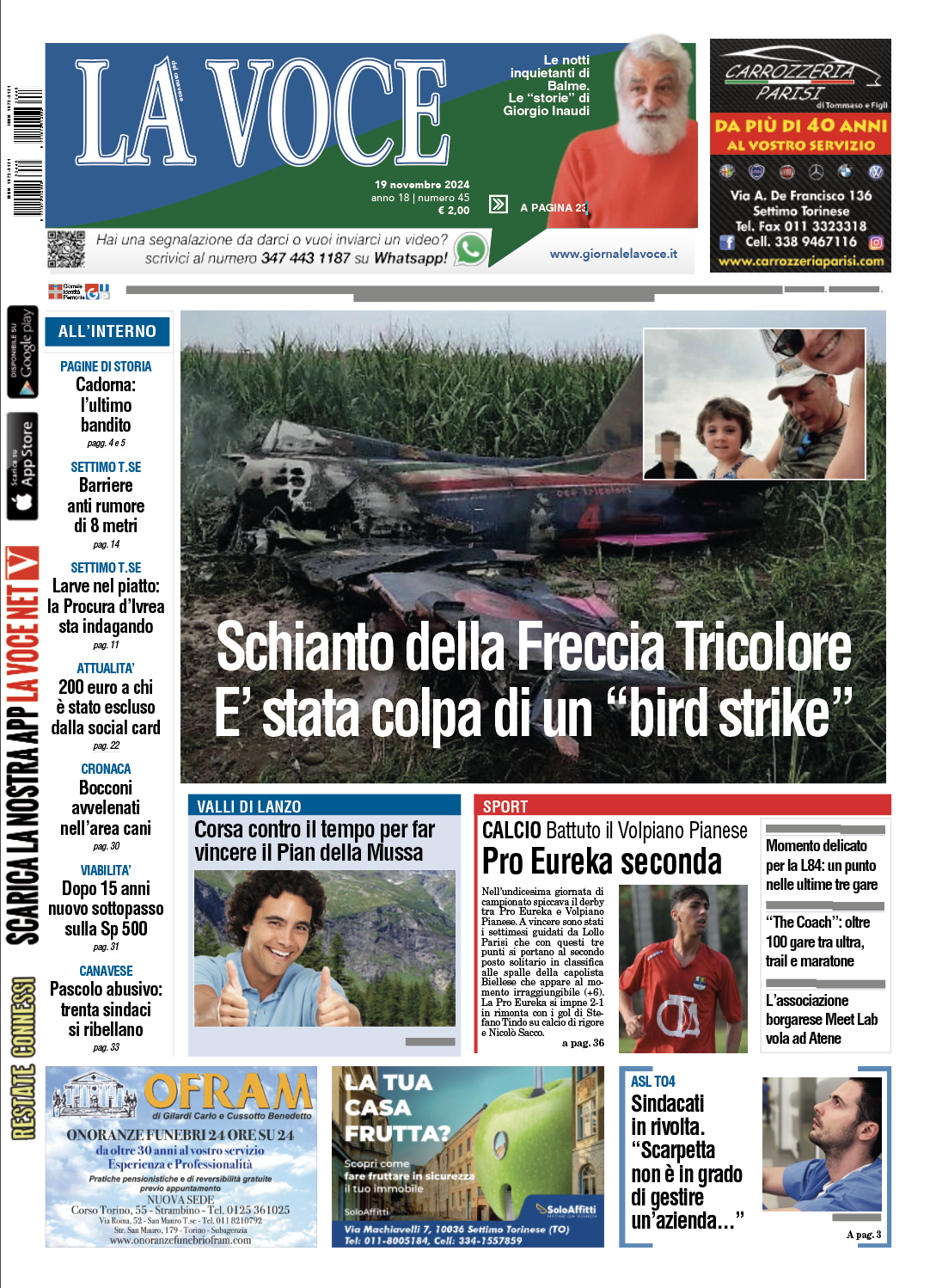 prima pagina