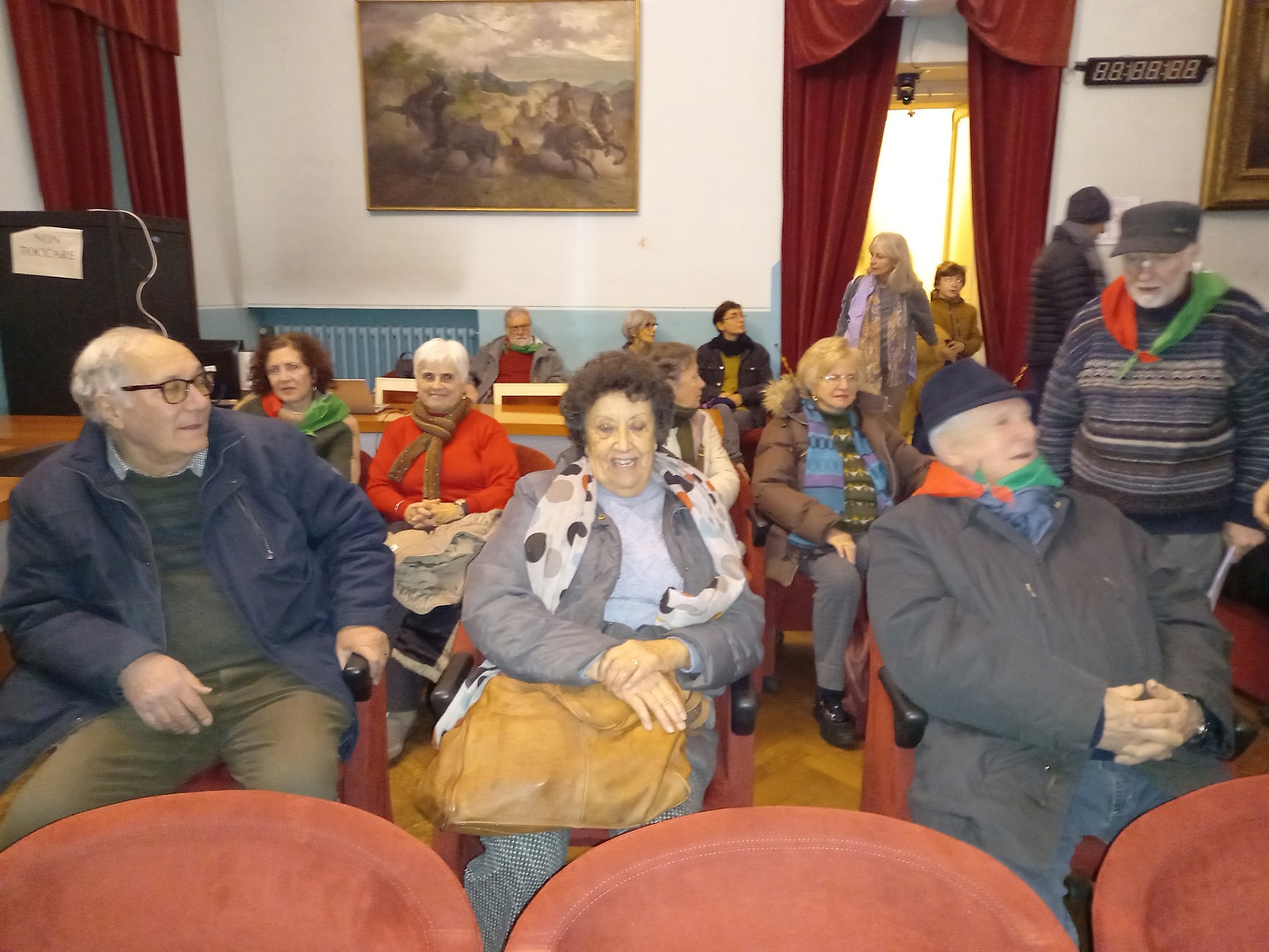 In sala del consiglio