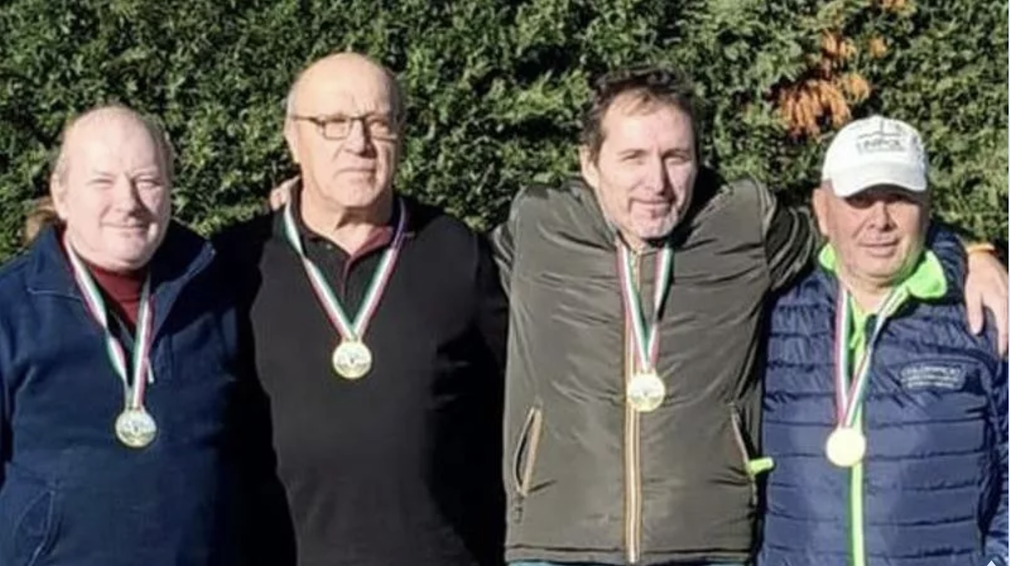 Paolo Bona, Claudio Anrò, Roberto Iannello e Gian Piero Boano 