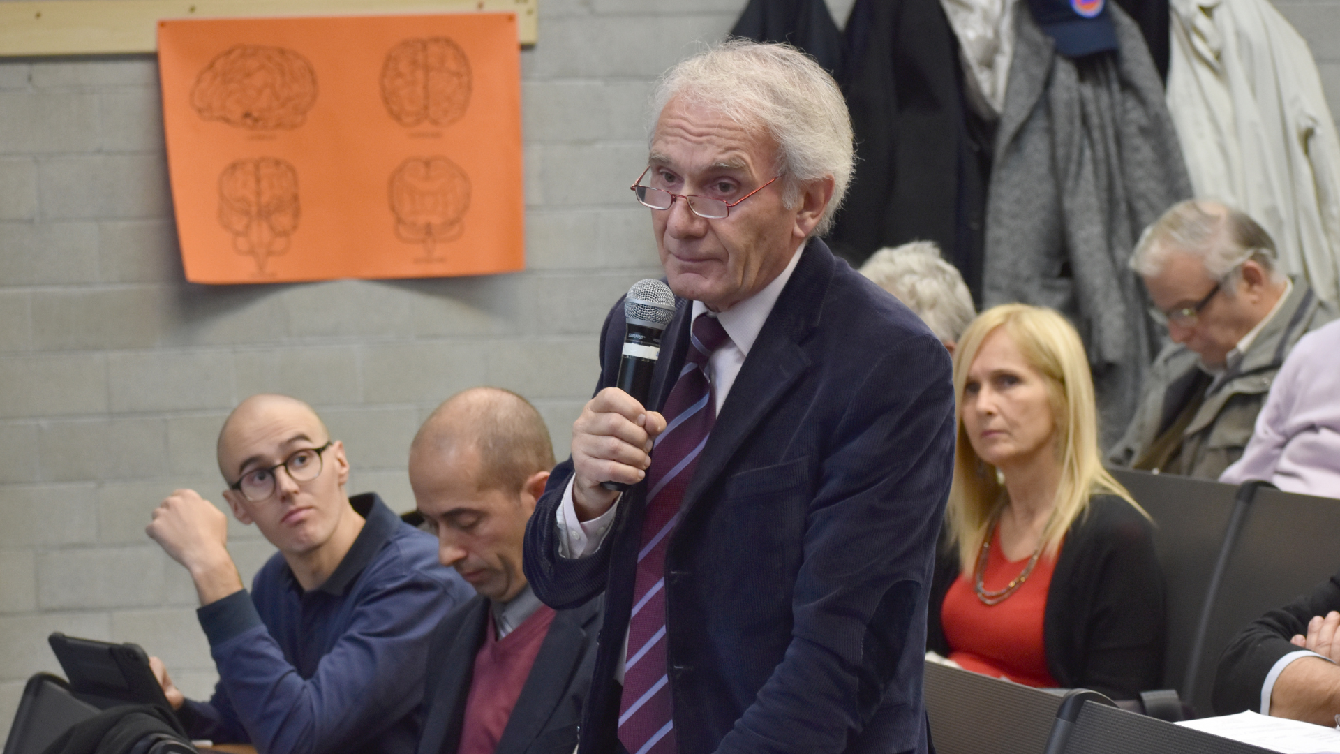 Il primo cittadino di Bollengo Luigi Sergio Ricca