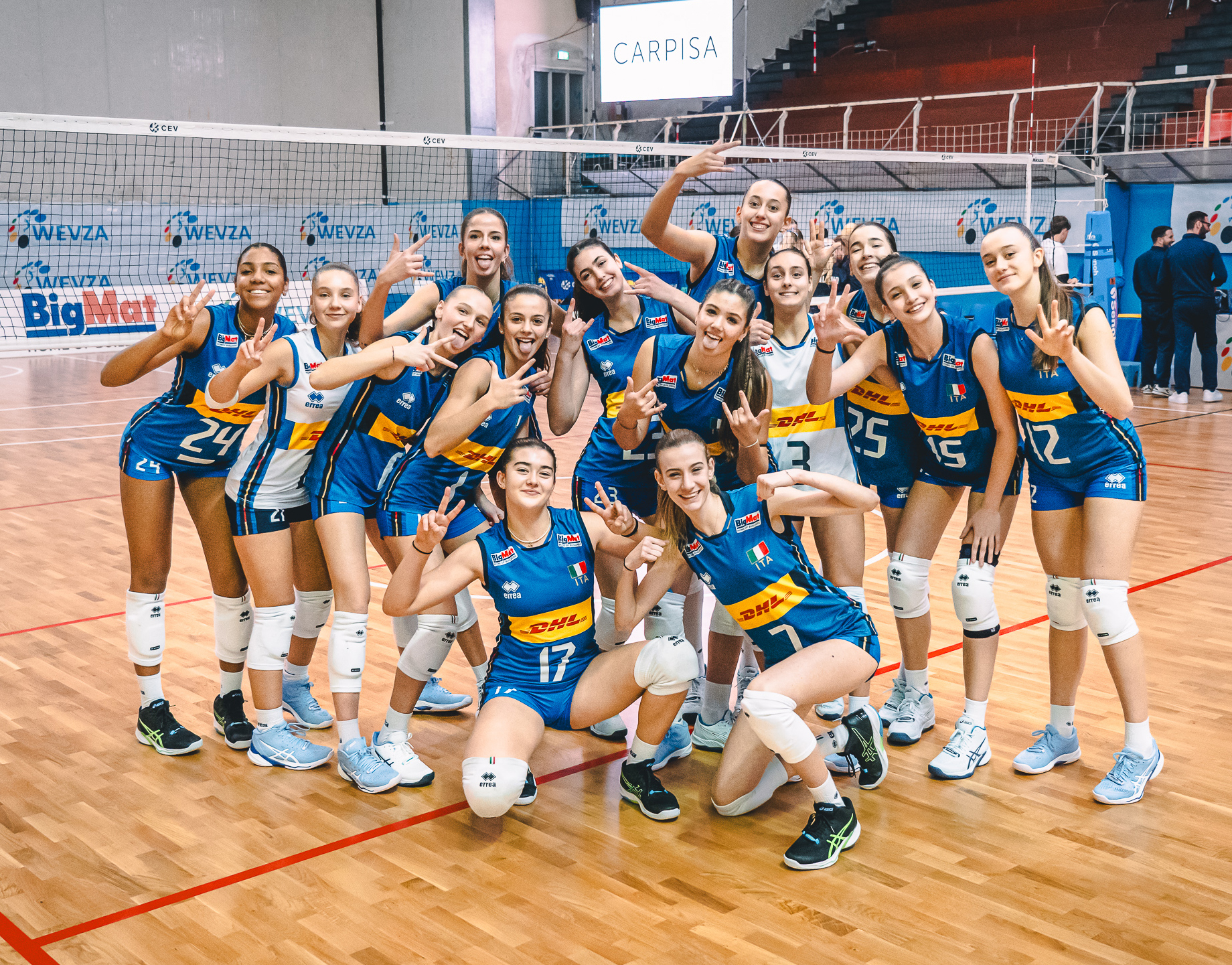 Giulia Blagescu Italia U16 FOTO FAMA'/FIPAV