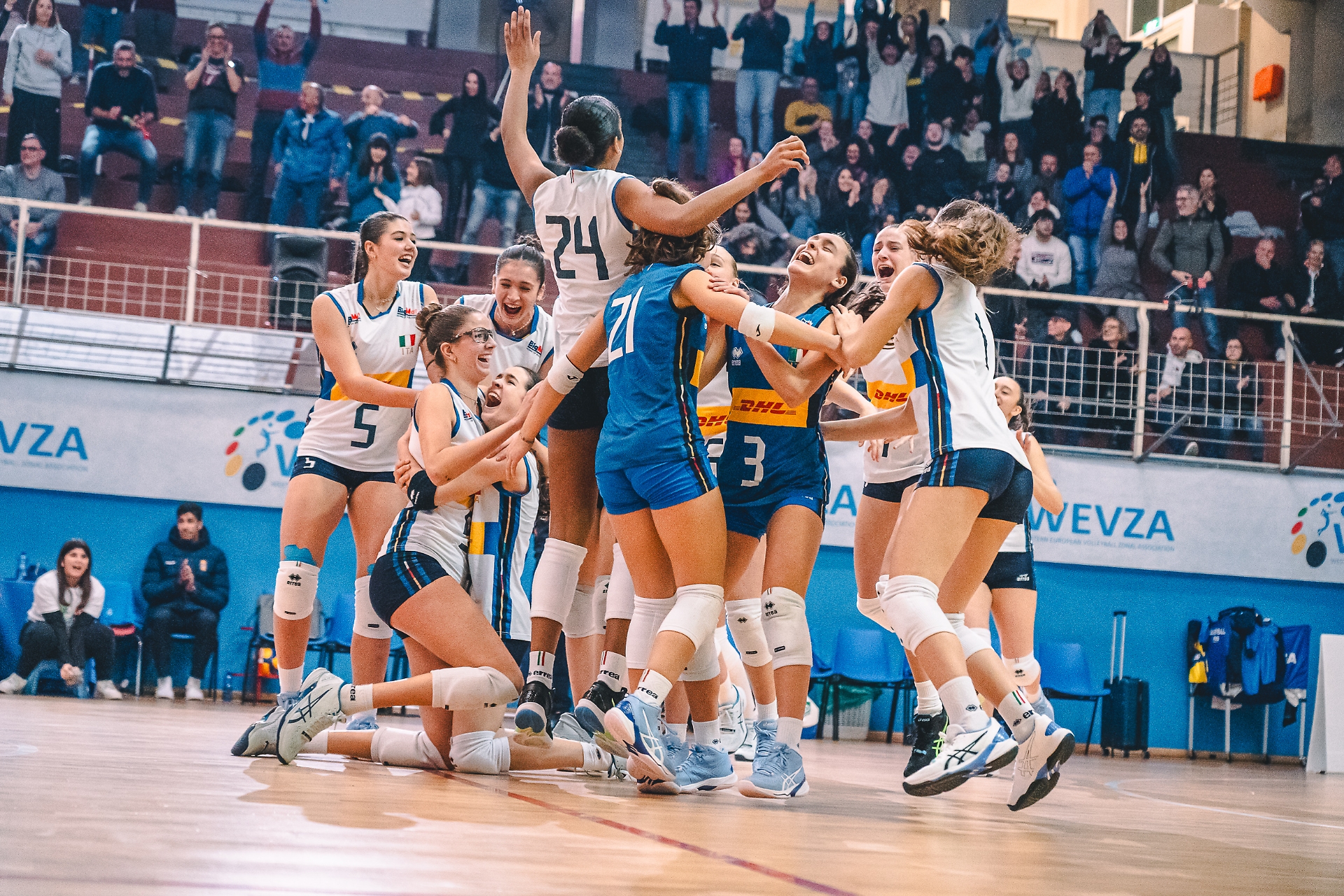 Giulia Blagescu Italia U16 esultanza