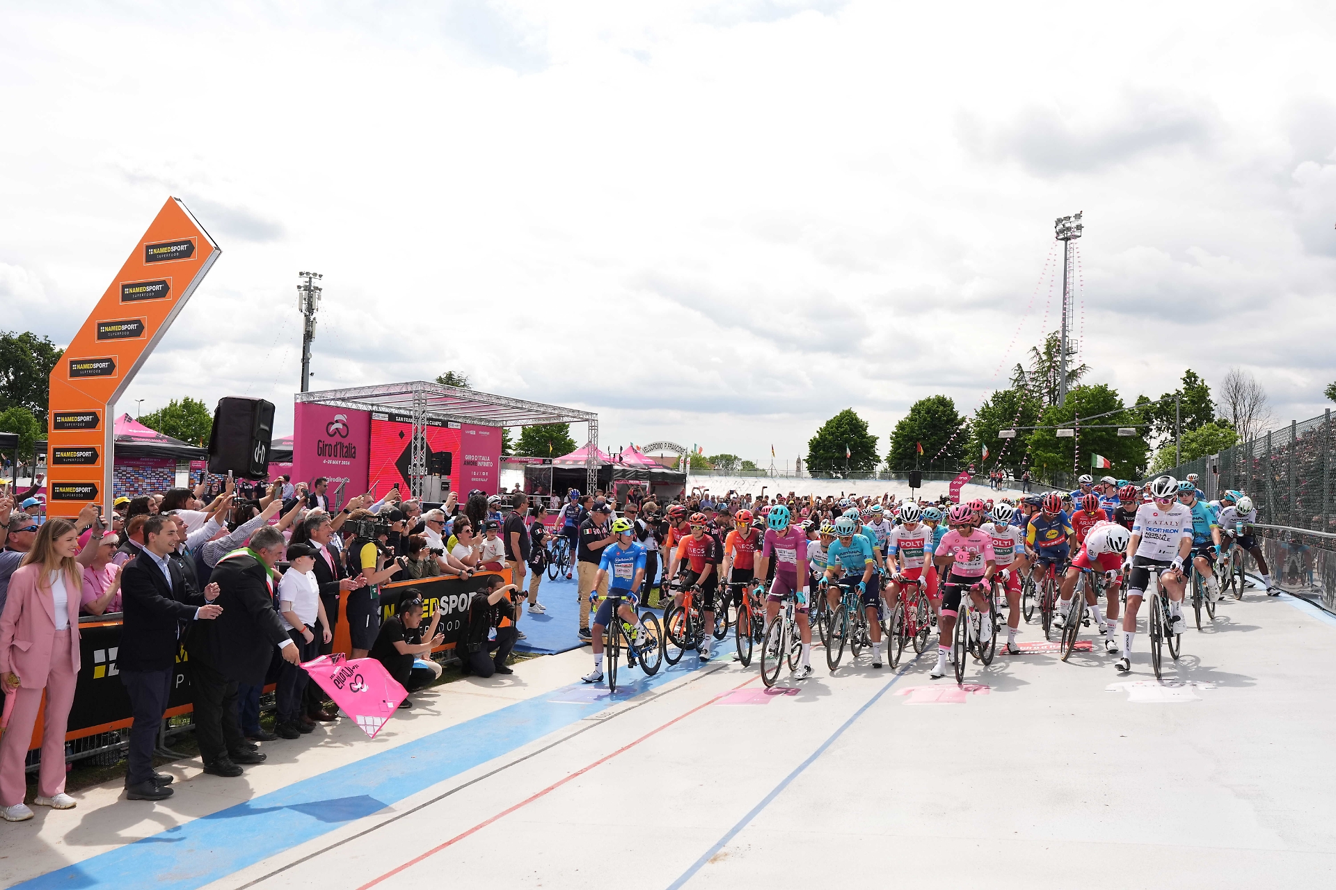 Giro d'Italia 2024 San Francesco al Campo (PHOTO CREDITS: LAPRESSE)