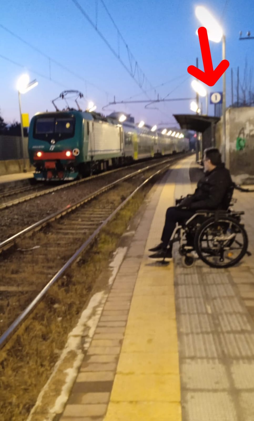 treno sbagliato