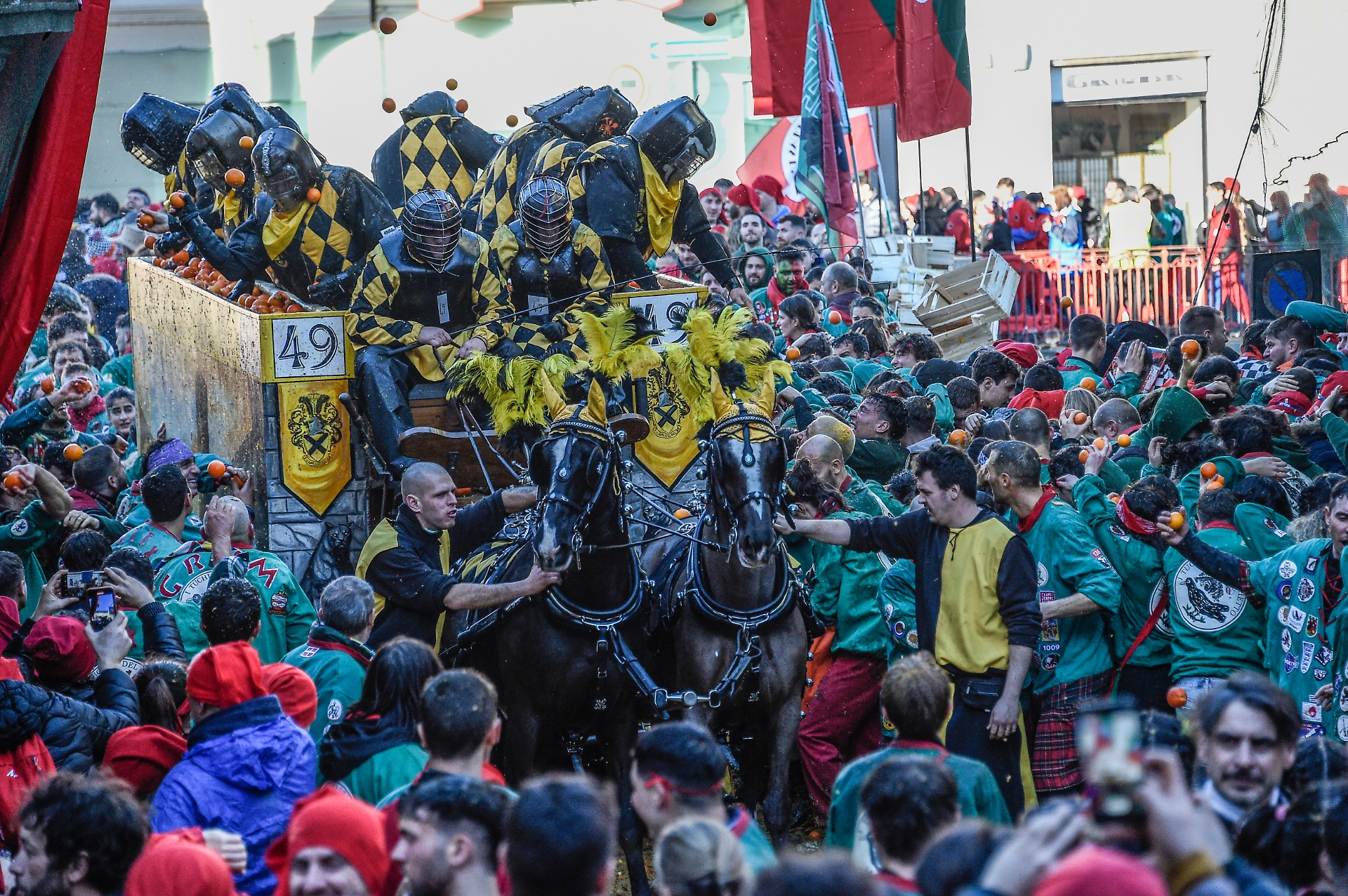 carnevale battaglia