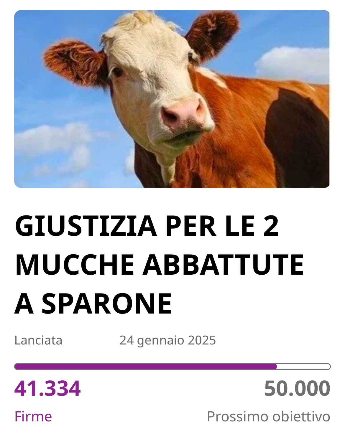 PETIZIONE