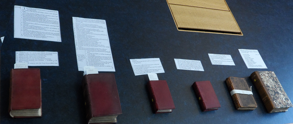 una foto dei manoscritti valdesi conservati alla biblioteca universitaria di Cambridge