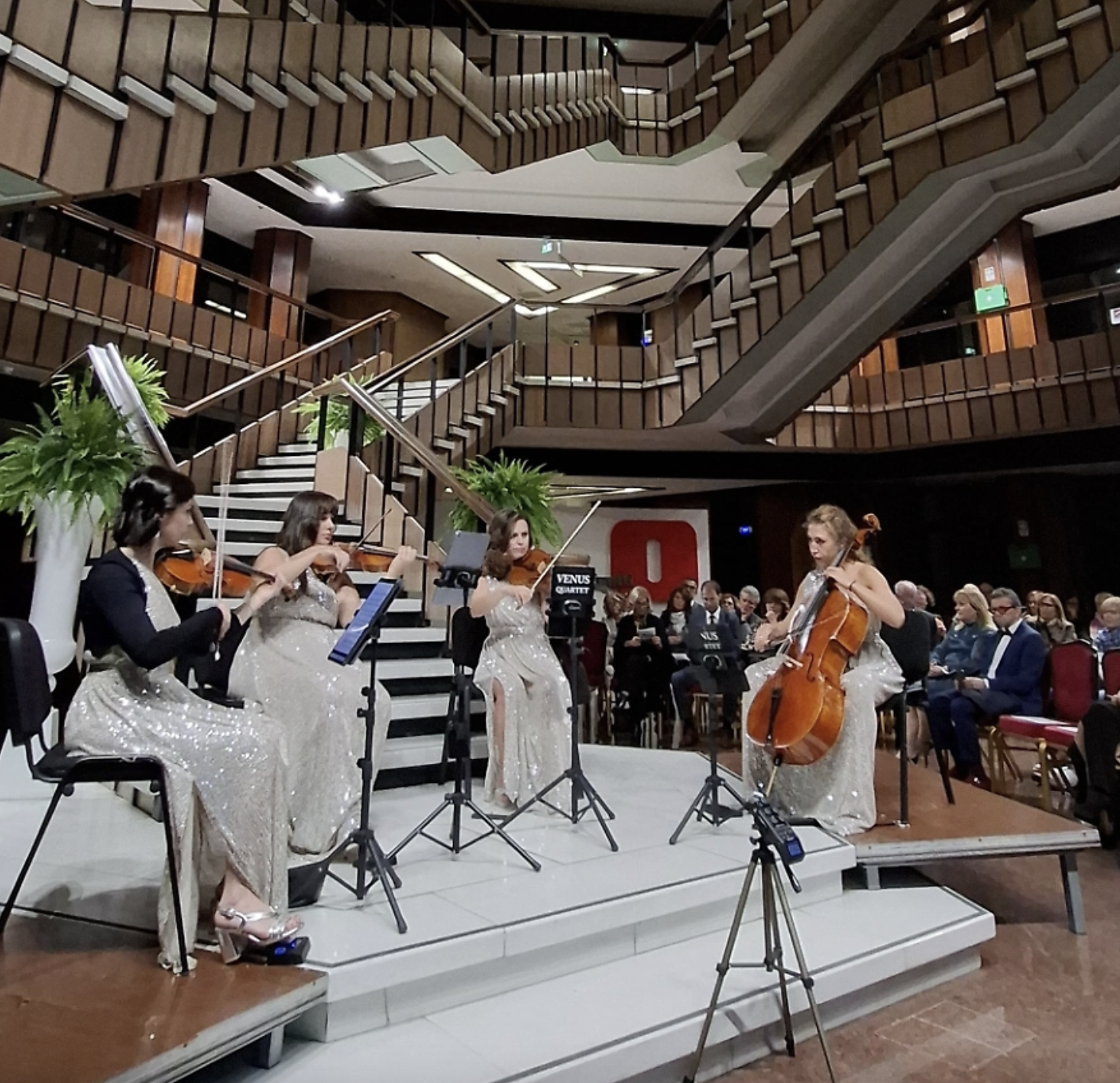Un recente concerto nel salone monumentale