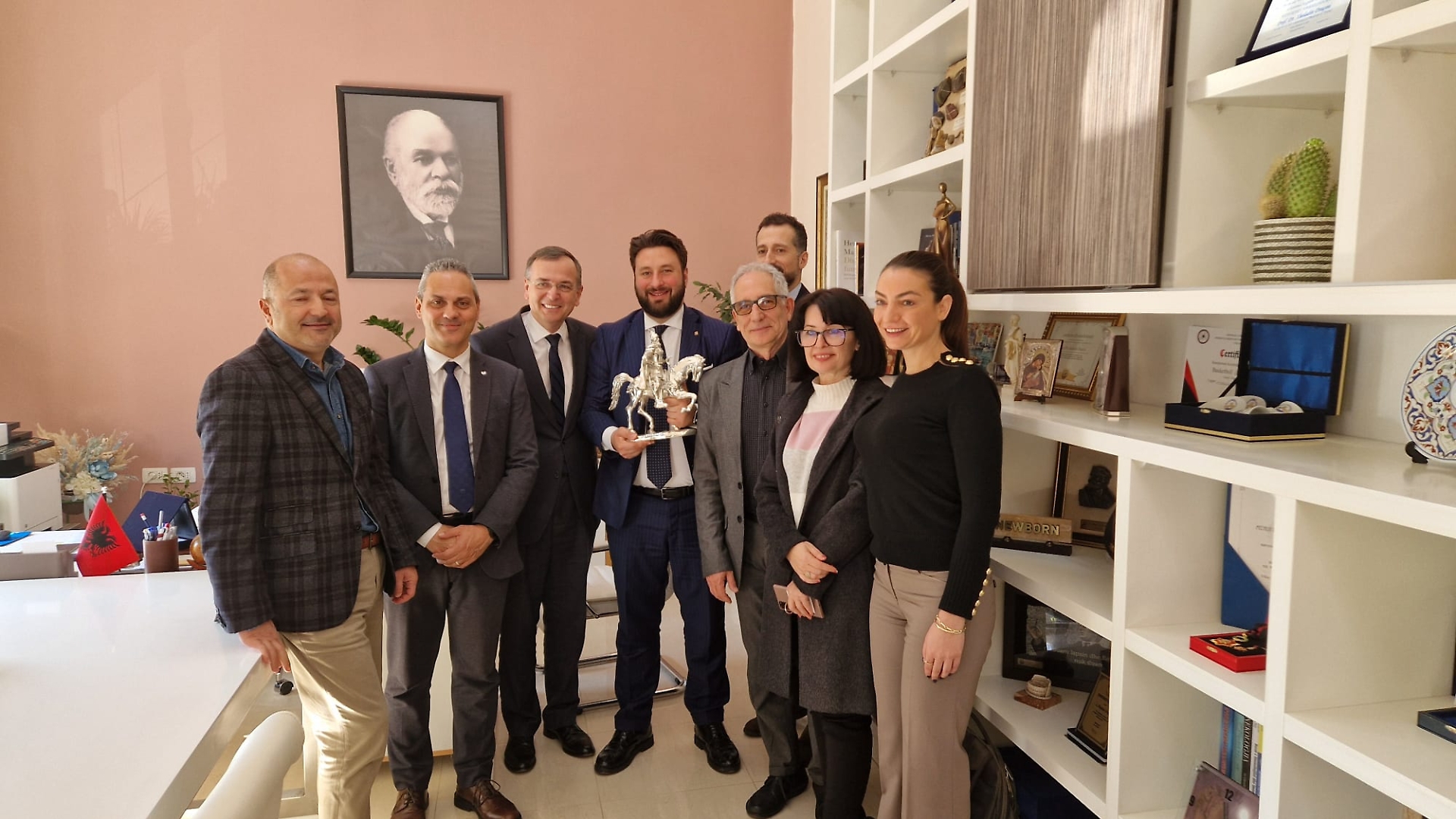 Federico Riboldi in Albania