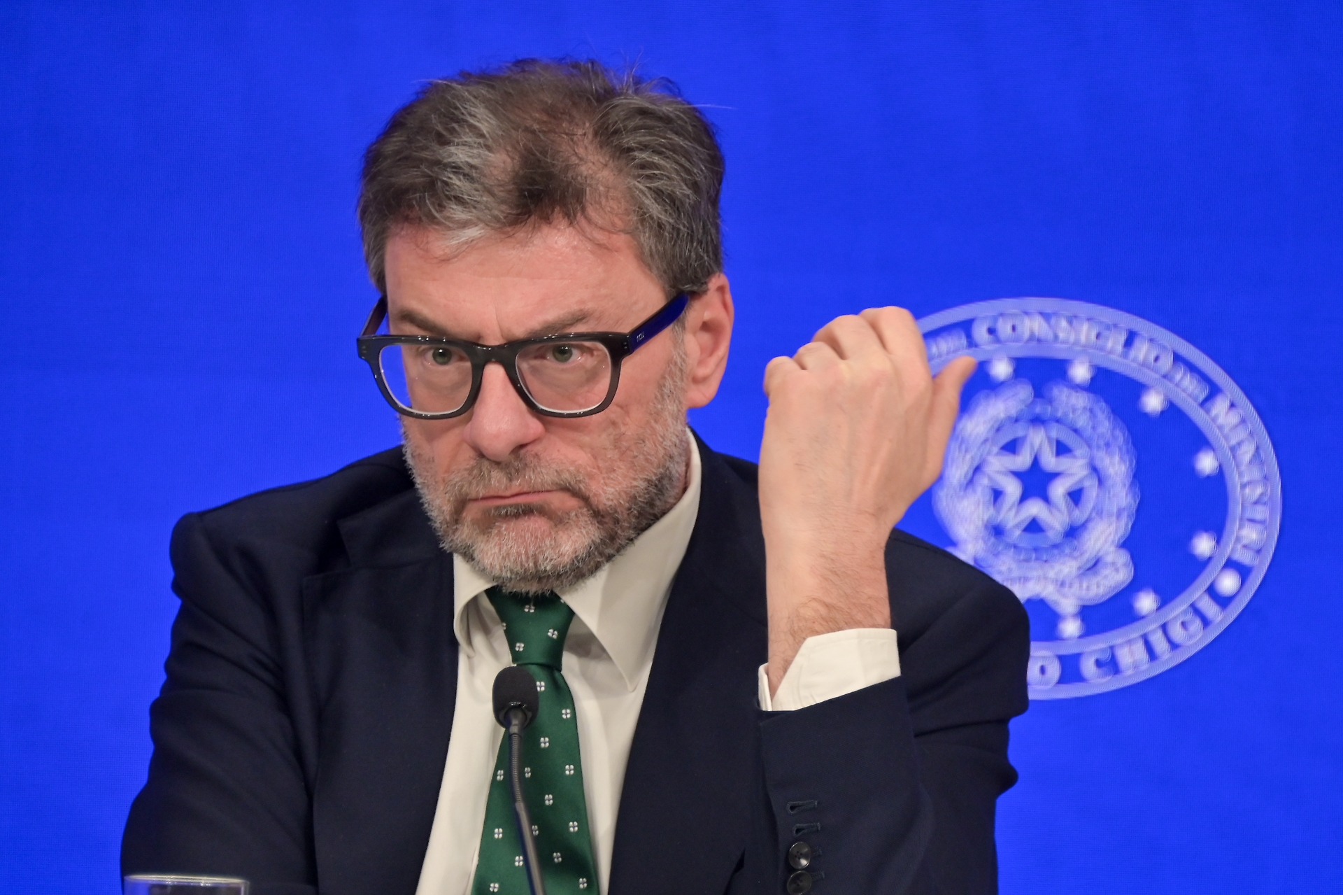 Il ministro delle Finanze Giorgetti