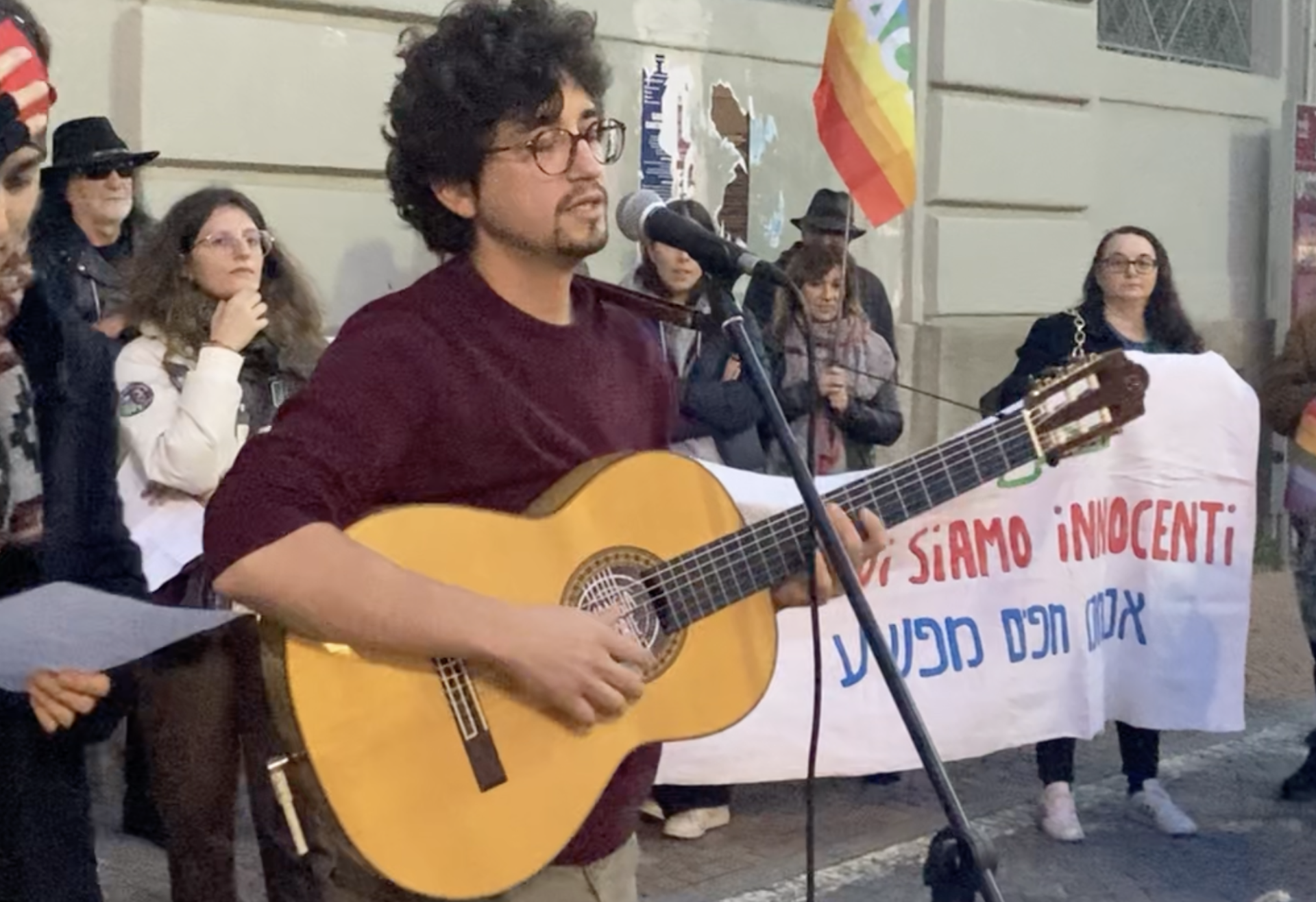 Gaudino e la chitarra