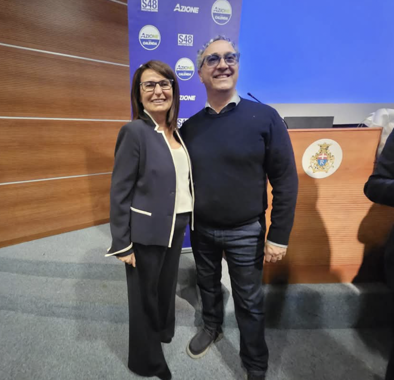 De stefano con Ruffino