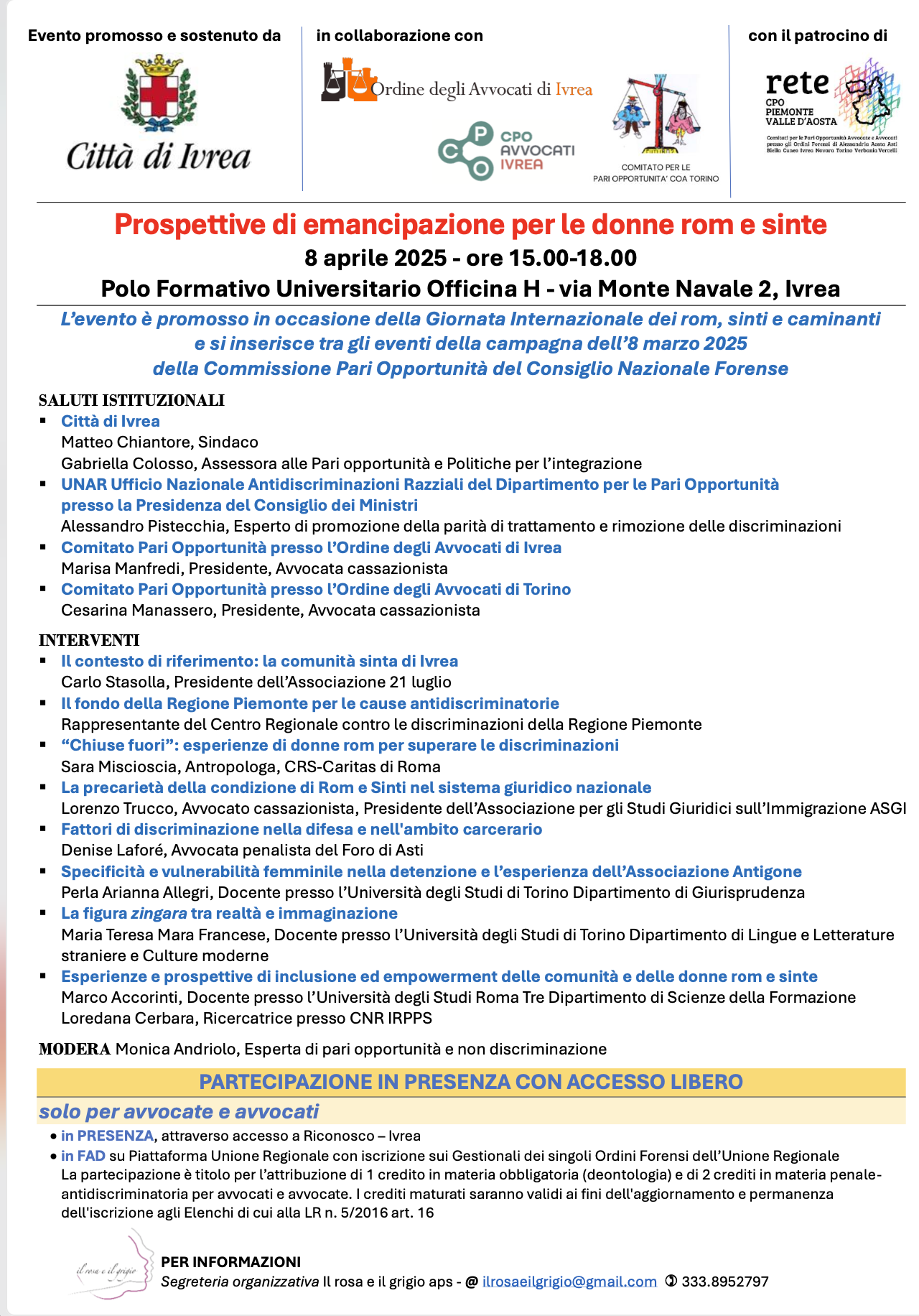 il programma