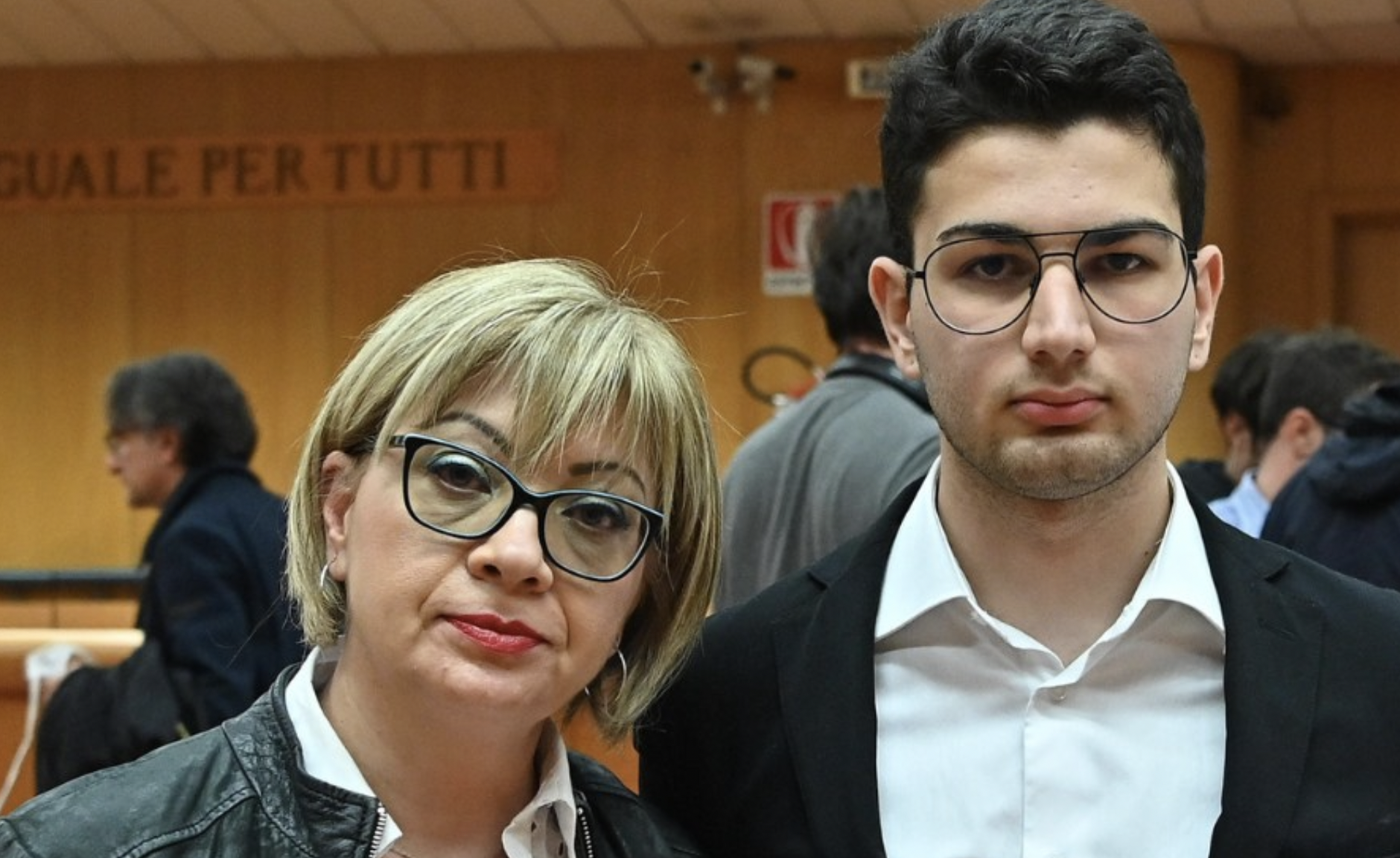 alex con la mamma