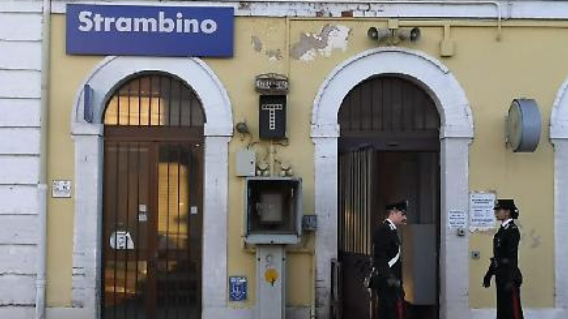 la stazione di Strambino