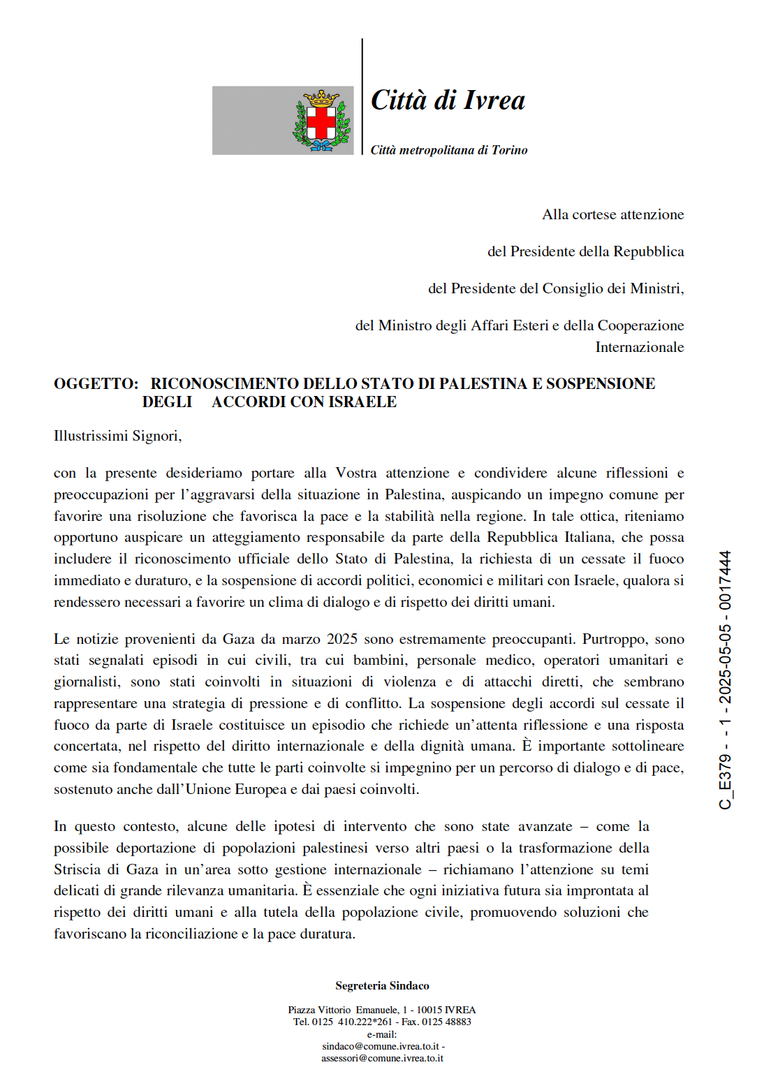 la lettera