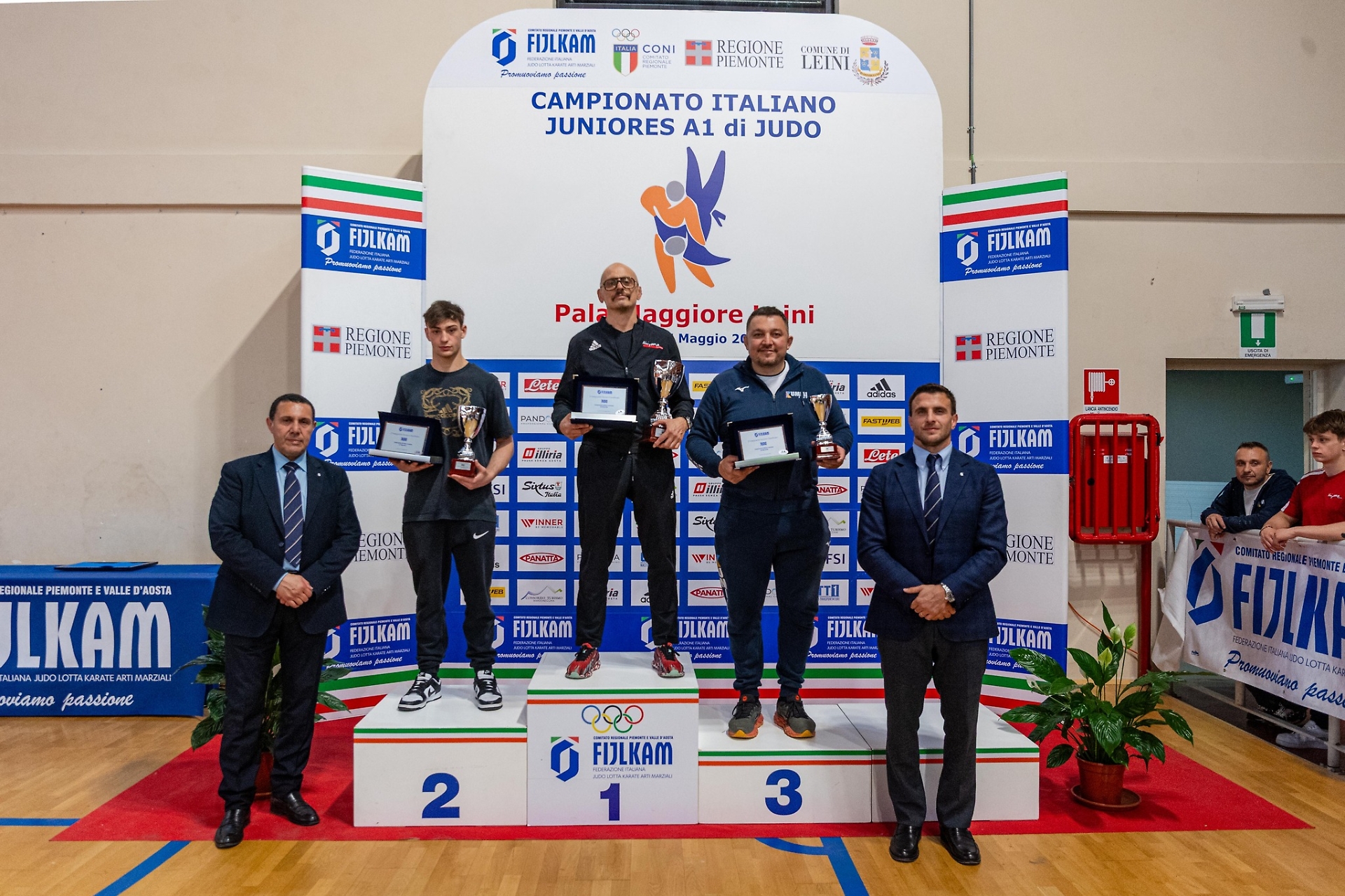 Pierangelo Toniolo podio
