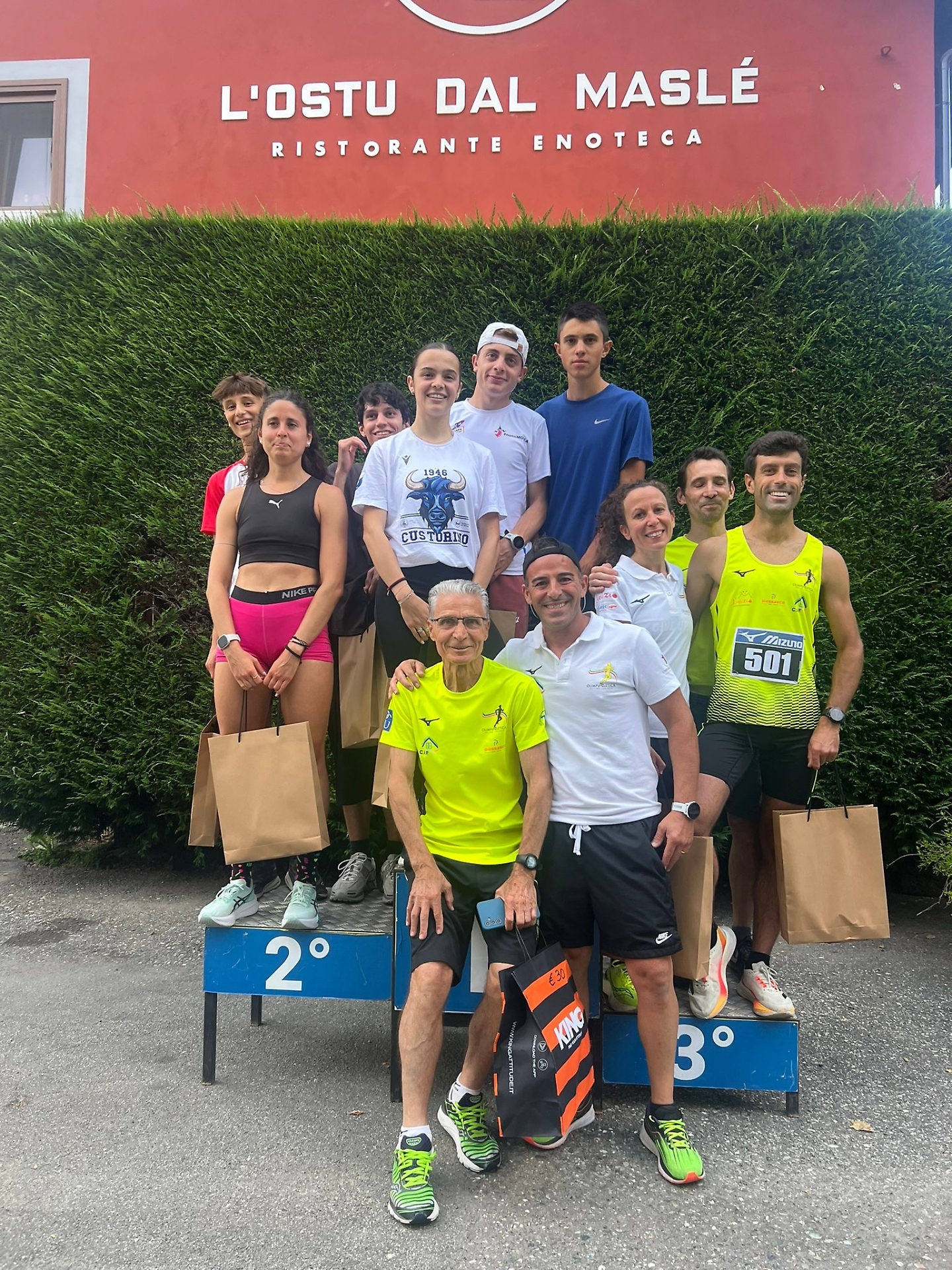 L'ostu dal masle podio