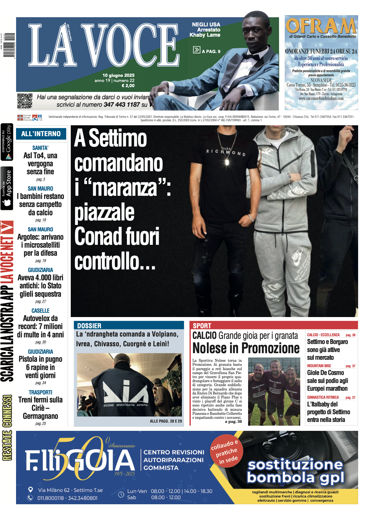 prima pagina