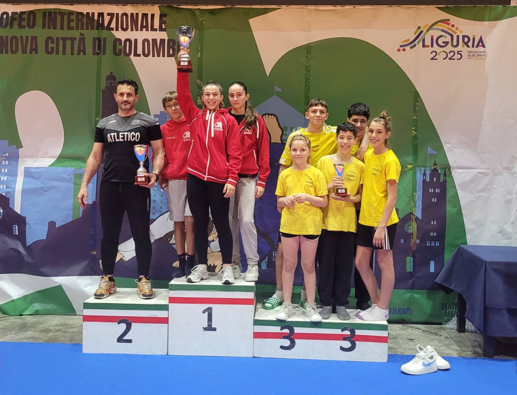 Unisport Judo podio