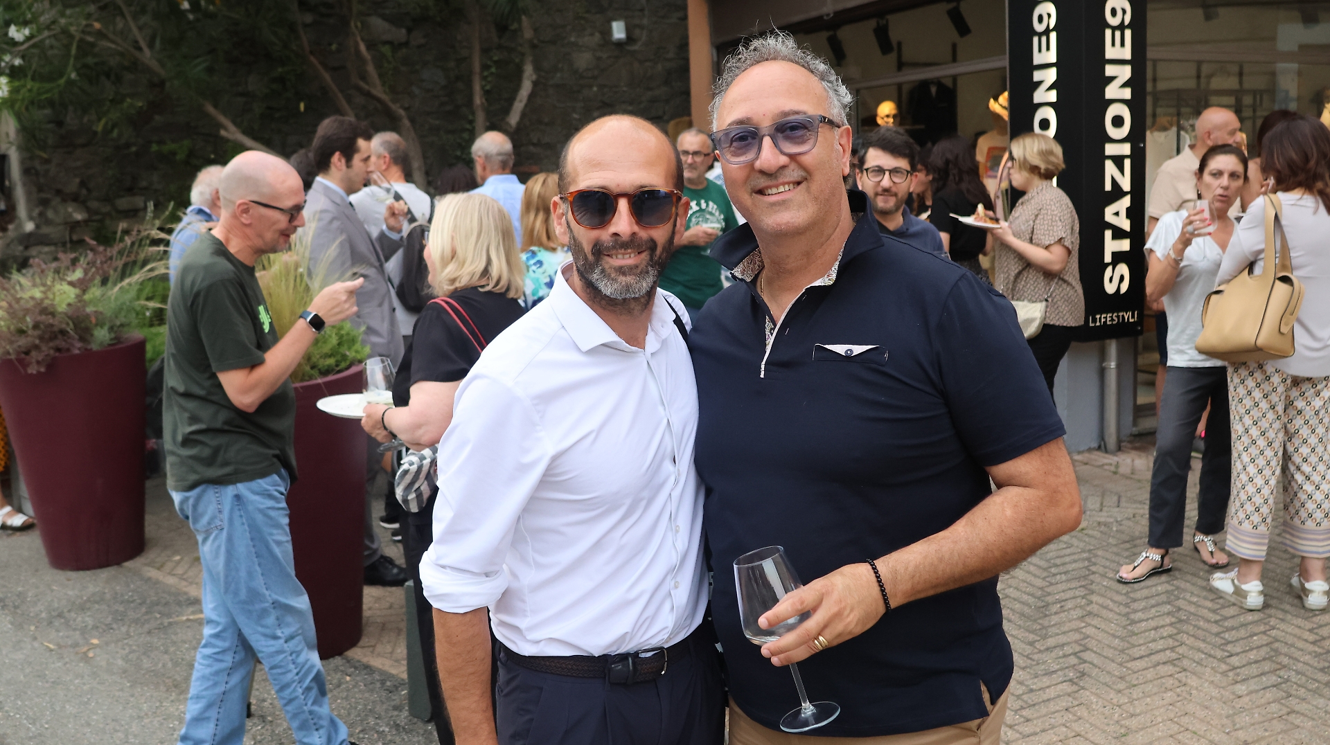 con il sindaco
