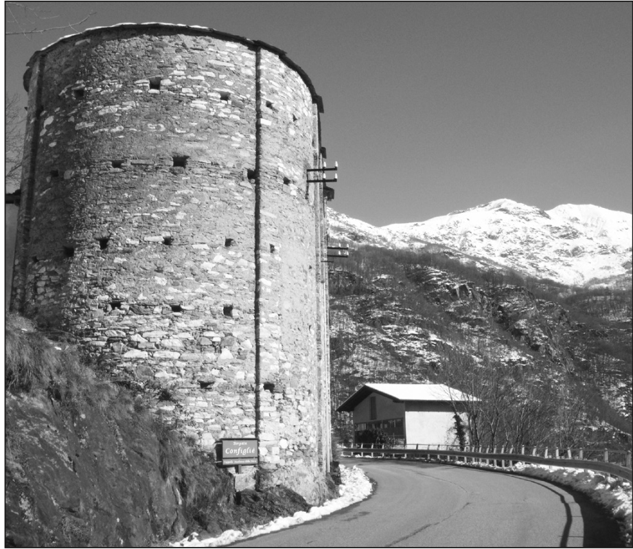 Località Configliè, borgata di Pont sulla strada della Val Soana. Qui il 4 settembre 1944 avvenne l'esecuzione del tenente medico Gaetano Oneto.
