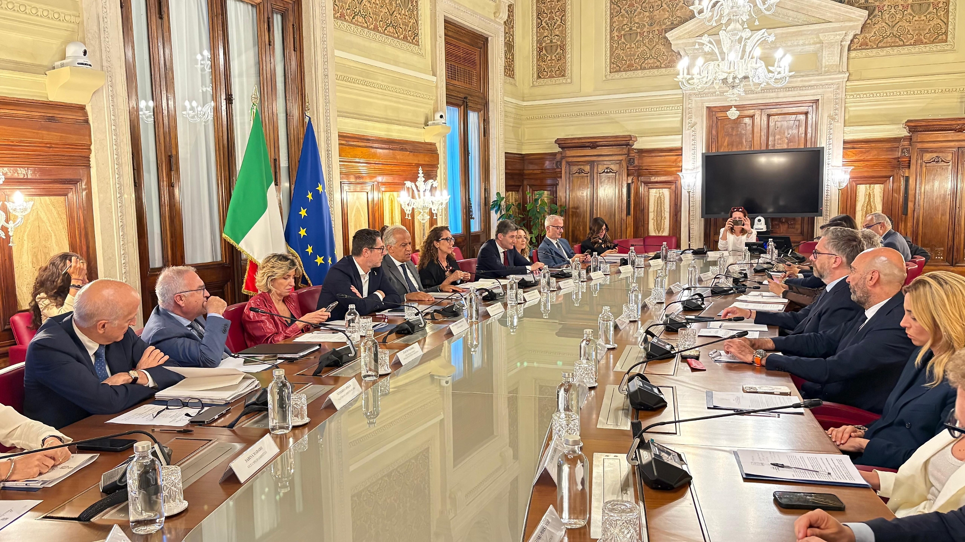 la delegazione di sindaci