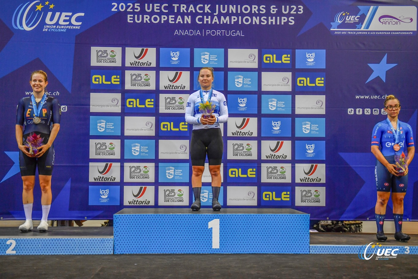 Anita Baima podio Anadia Under 23