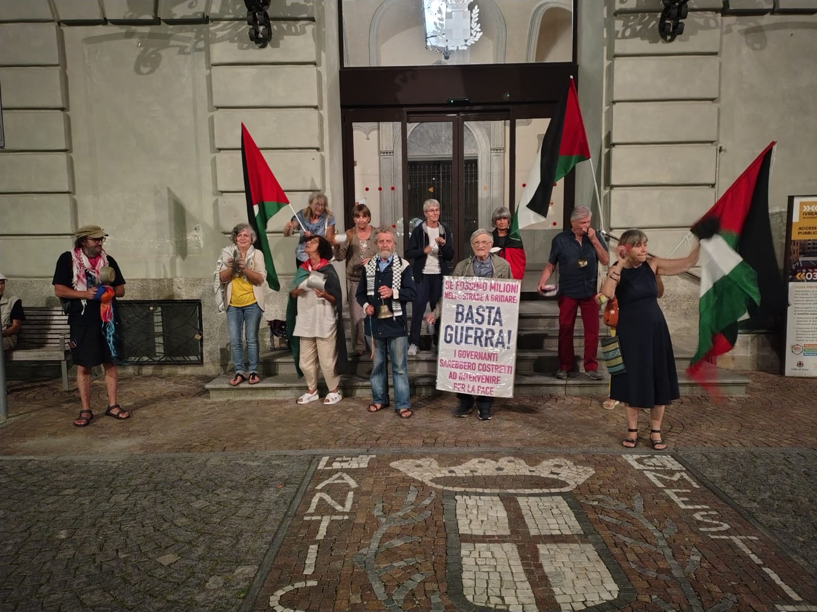 in piazza